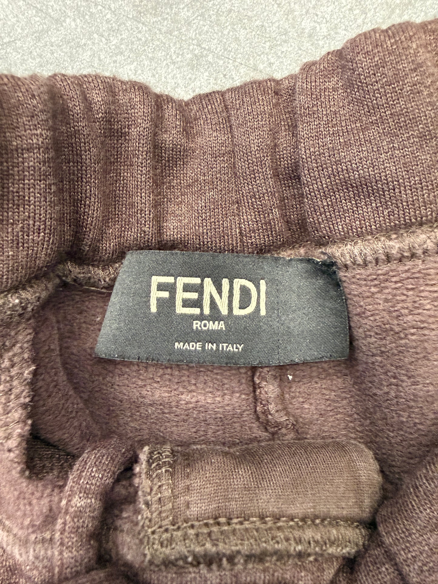 FENDI STRIPE TRACK PANTS