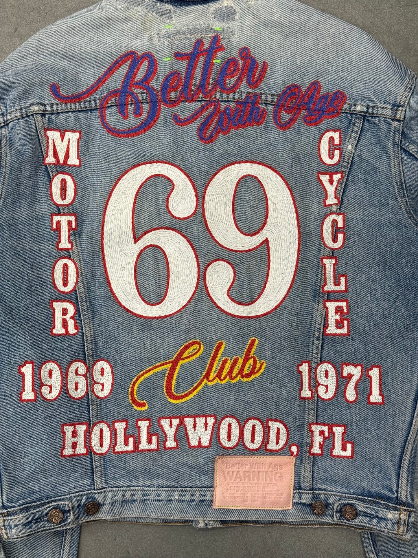 BETTER WITH AGE CLARK DENIM JACKET