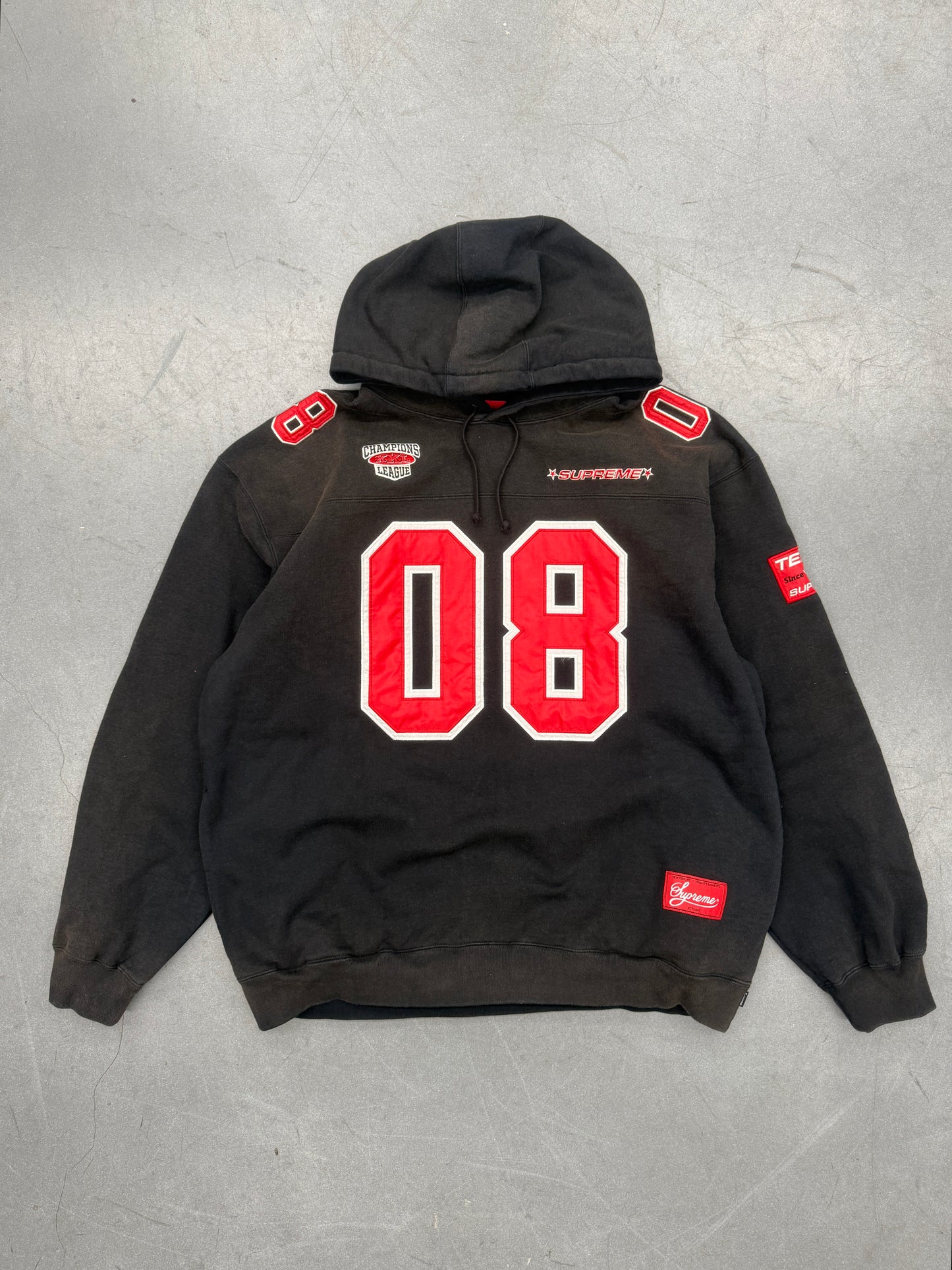 SS26 SUPREME JERSEY HOODED SWEATSHIRT