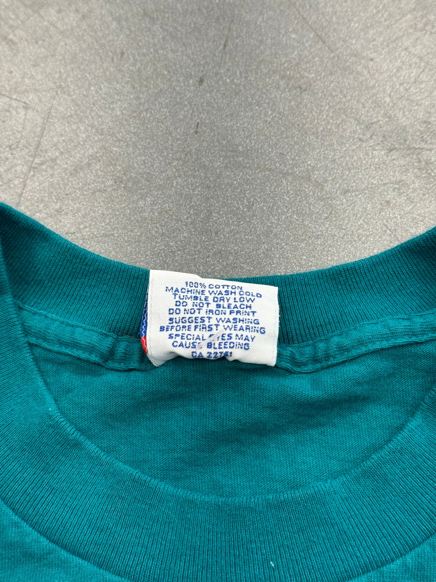 1993 APEX ONE MIAMI DOLPHINS BIG LOGO TEE