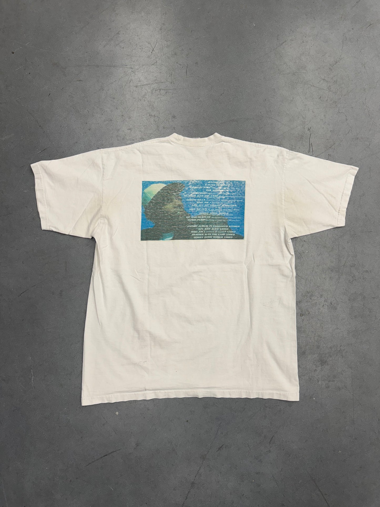 90'S SNOOP DOGGYSTYLE BEWARE OF THE DOGG BOOTLEG RAP TEE (5 PRO TAG)