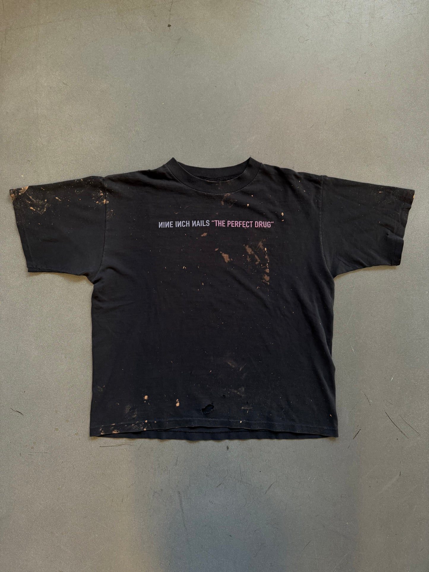 1997 NINE INCH NAILS "THE PERFECT DRUG" TEE (ALLSPORT TAG)