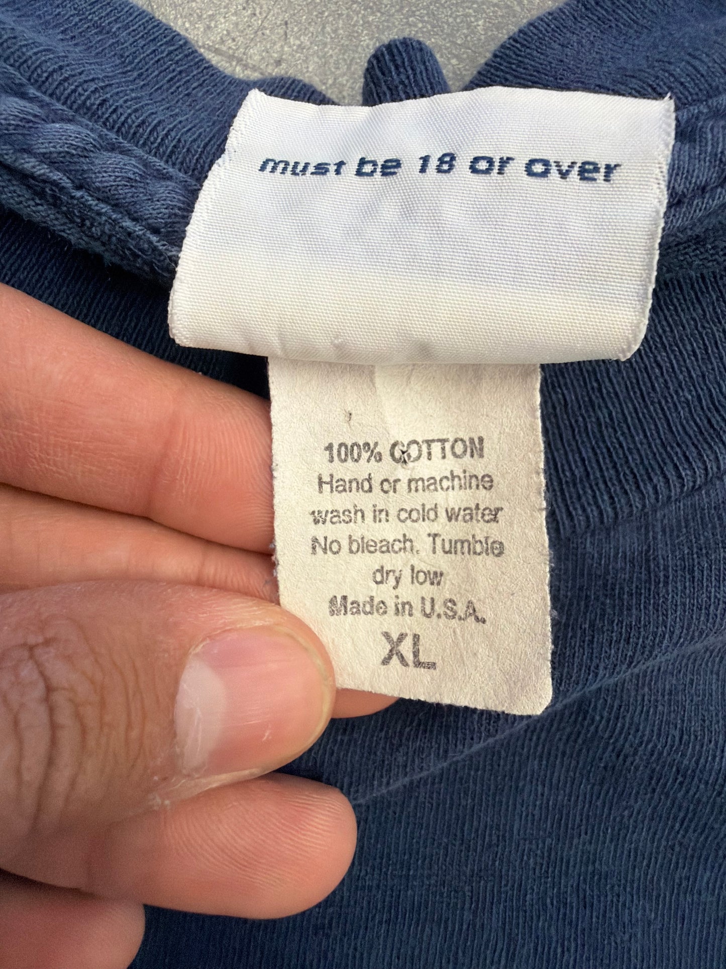 90'S PORN STAR PRODUCTIONS TEE (PORN STAR TAG)