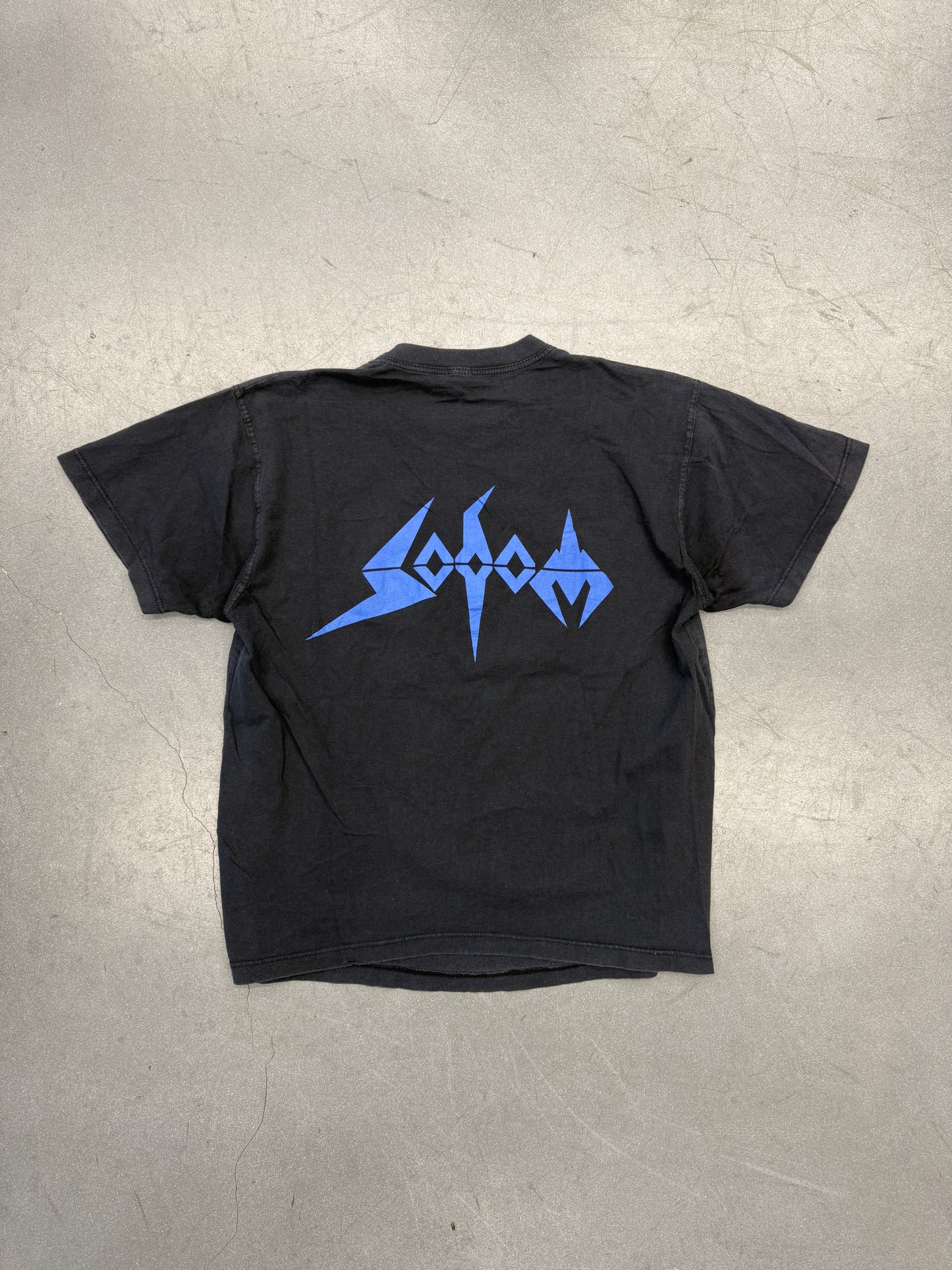 90S SODOM HEAVY METAL EURO TEE (FADED TAG)