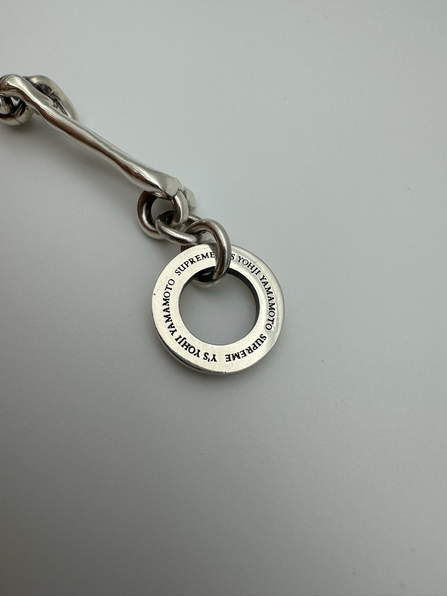 FW25 SUPREME X Y'S BY YOHJI YAMAMOTO THE GREAT FROG SILVER WALLET CHAIN