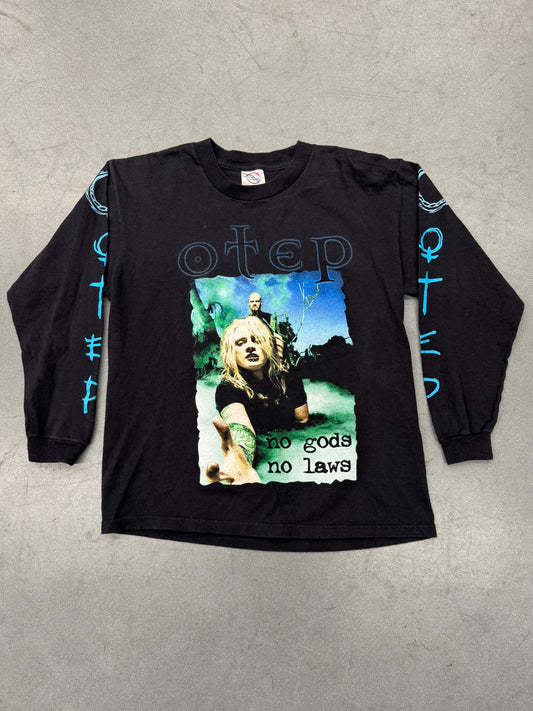 Y2K YOUTH OTEP "NO GODS NO LAWS" LS TEE (DELTA TAG)