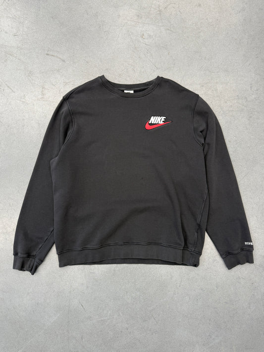 FW18 SUPREME NIKE CREWNECK - BLACK