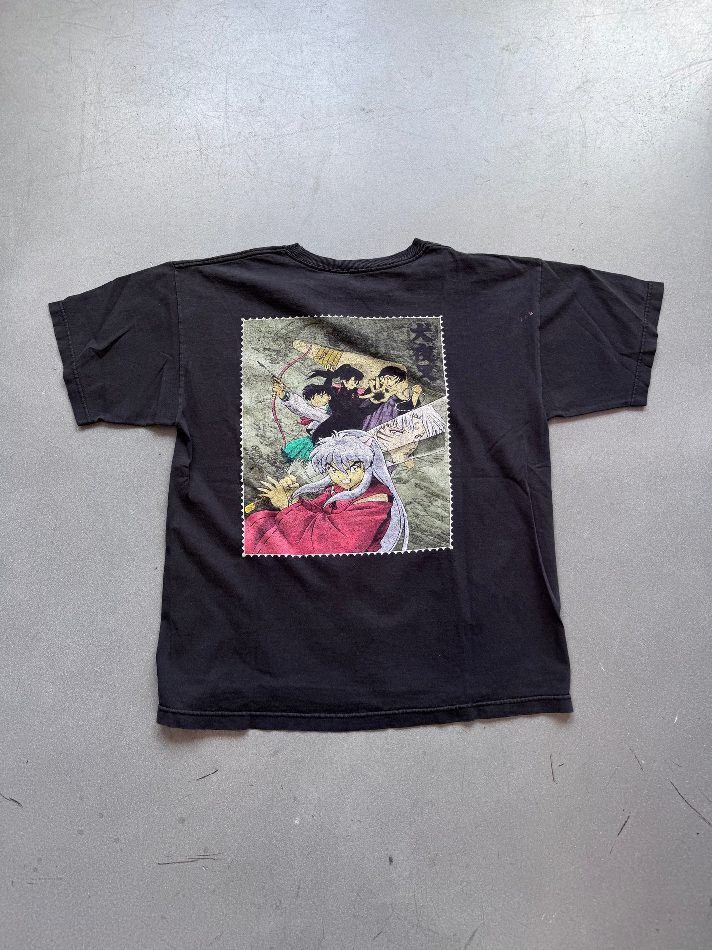 2005 INUYASHA STAMP BACK TEE (INUYASHA TAG)