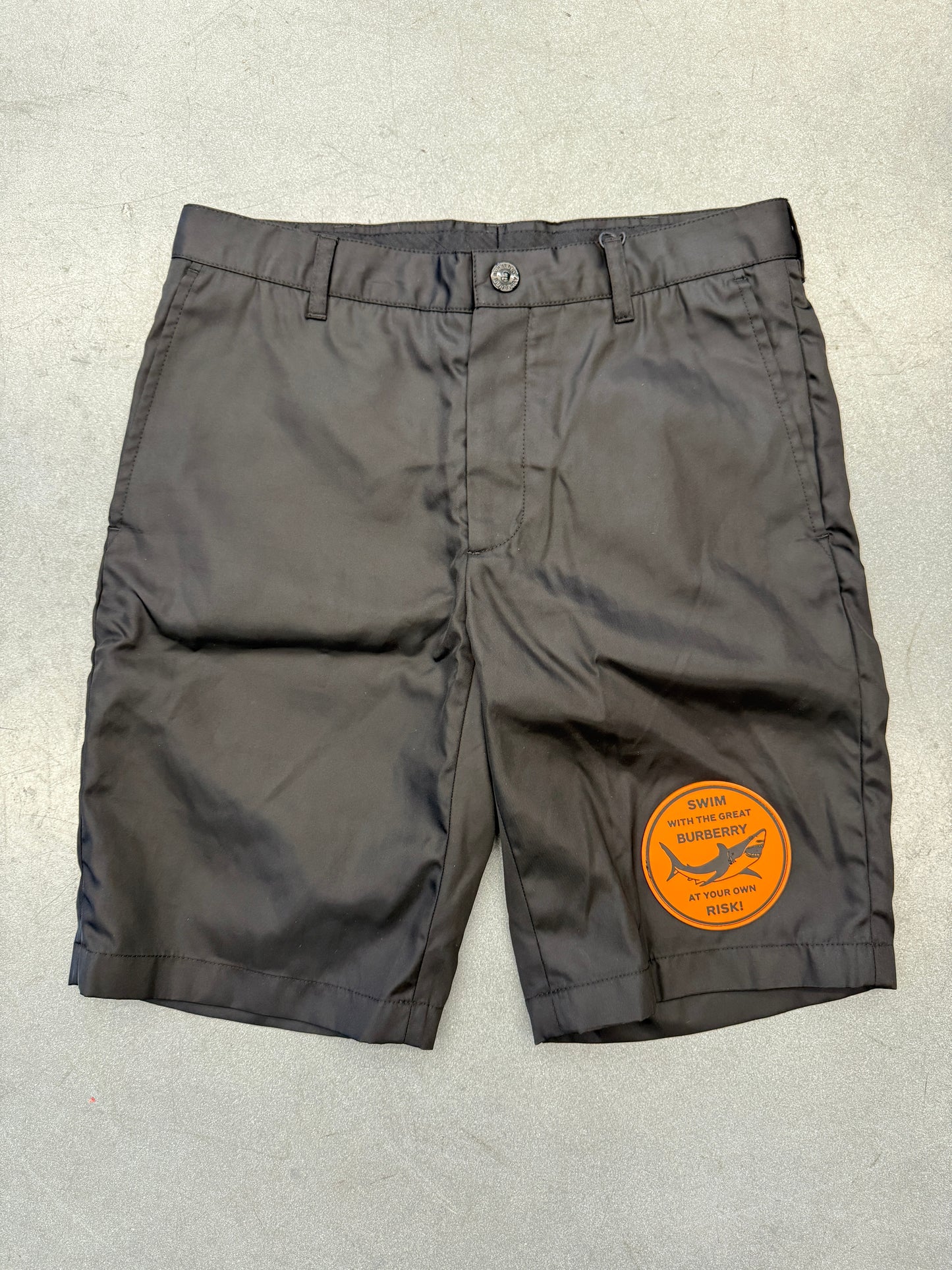 SS21 BURBERRY SHARK PATCH NYLON SHORTS