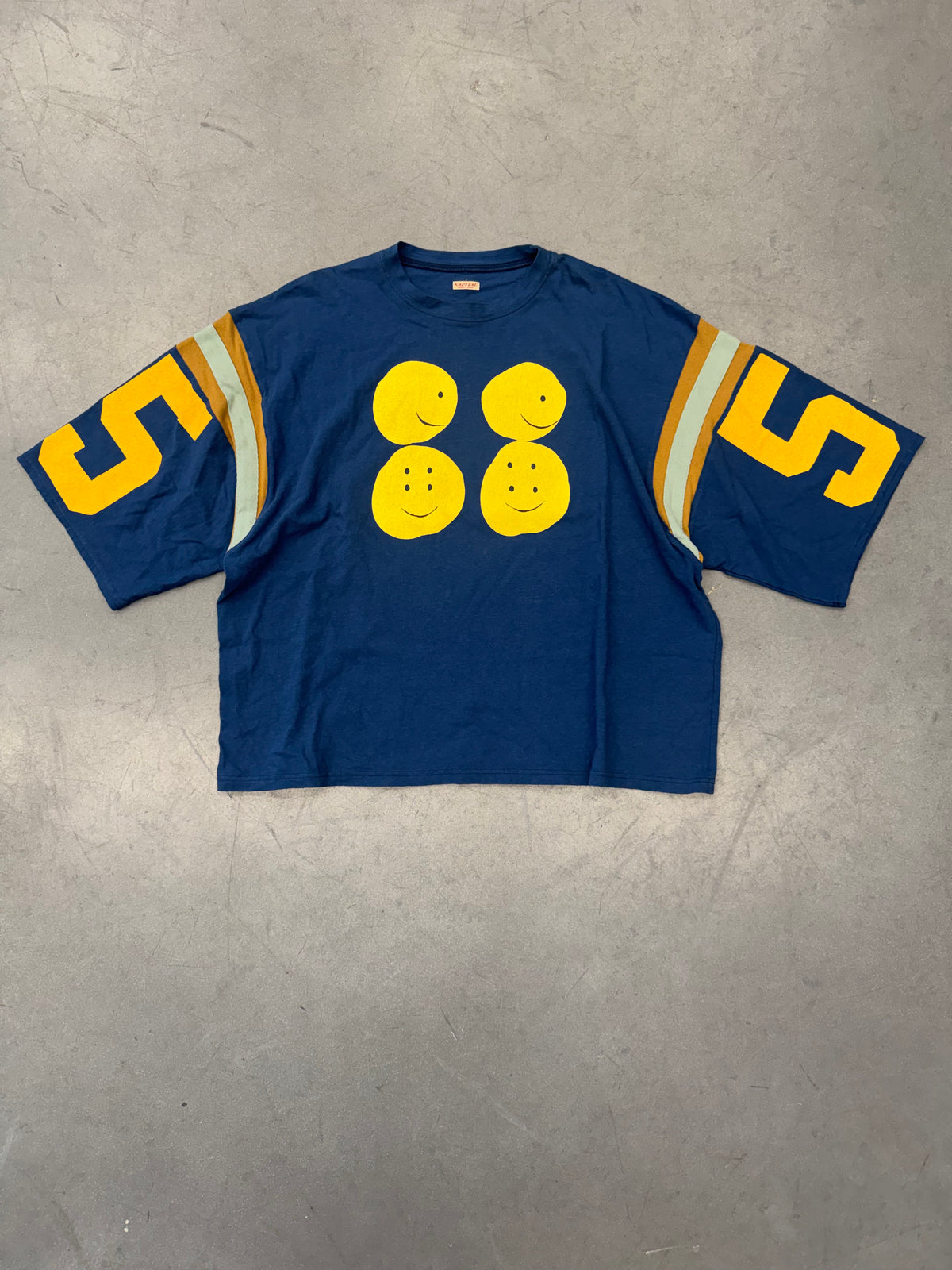 KAPITAL HUGE FOOTBALL T-SHIRT