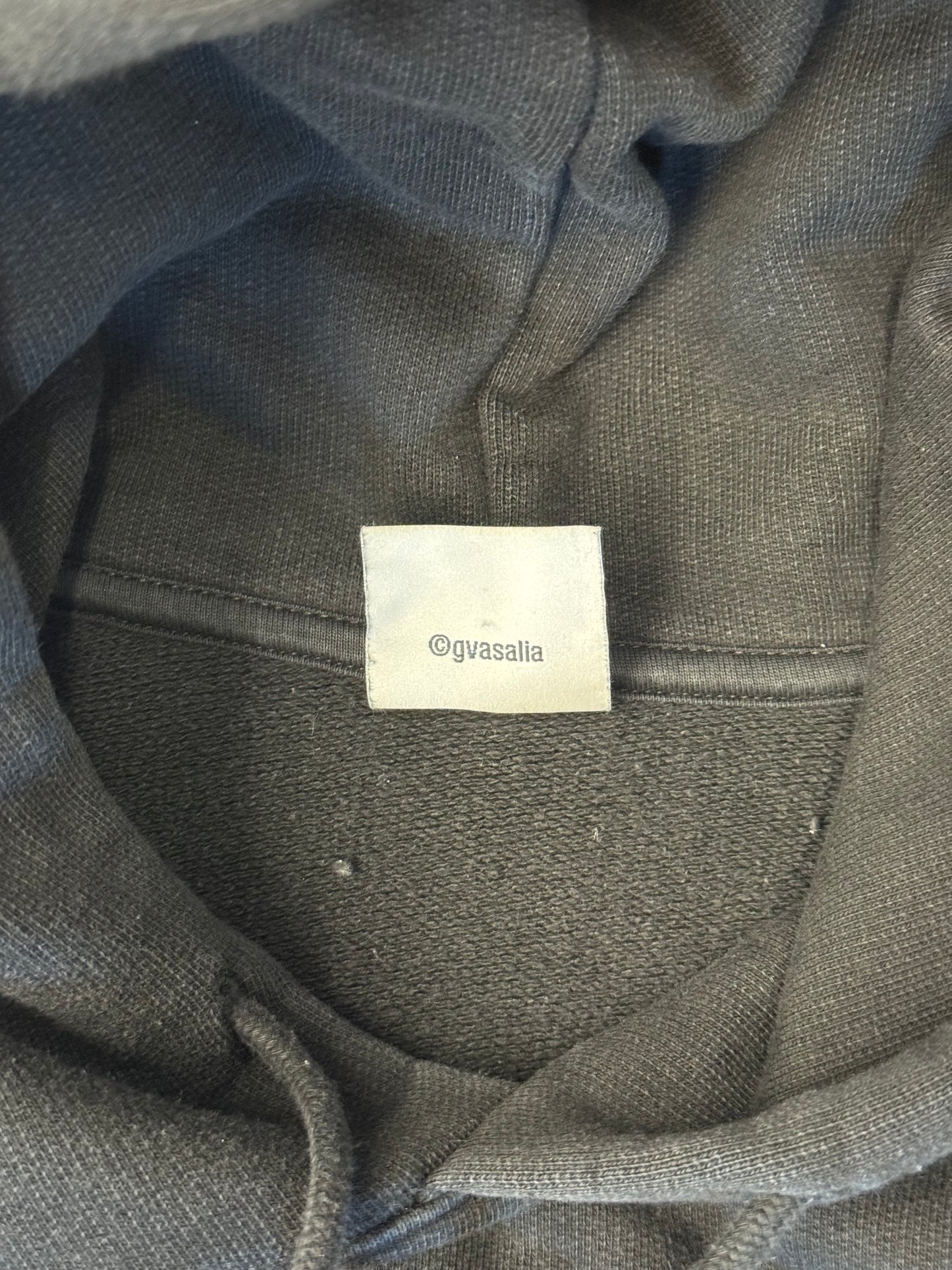 FW21 VETEMENTS NO ANGELS HOODIE - BLACK