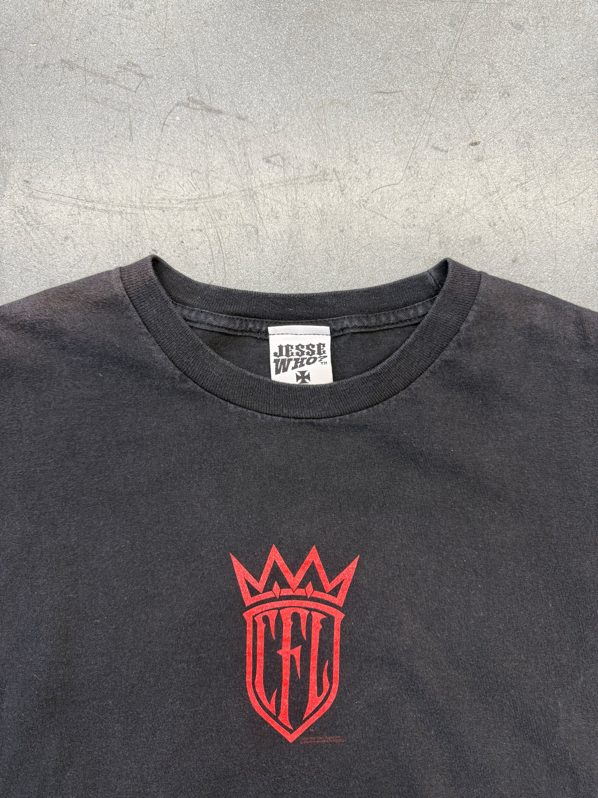 Y2K WEST COAST CHOPPERS LONG BEACH, CA CFL LS TEE (JESSE WHO CUT TAG)