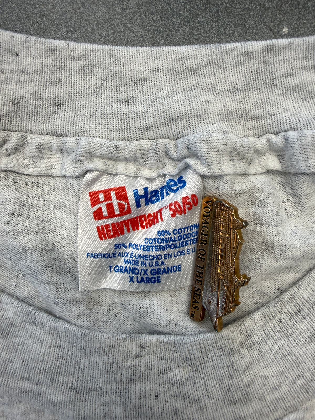 1993 NATIONAL JAMBOREE GULFSTREAM COUNCIL TROOP 1709 SKEETERS TEE (HANES HEAVYWEIGHT 50/50 TAG)