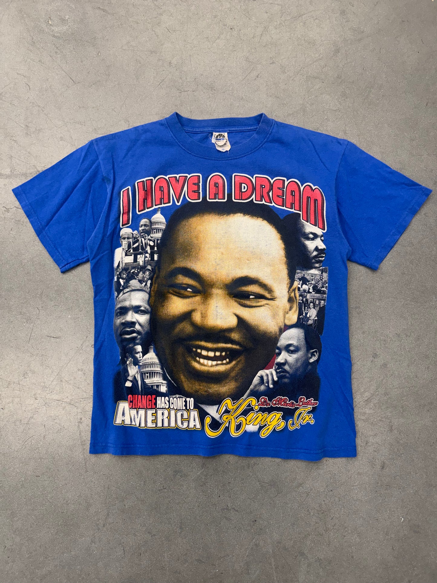 VINTAGE MLK I HAVE A DREAM TEE (ANVIL BLUE BAR TAG)