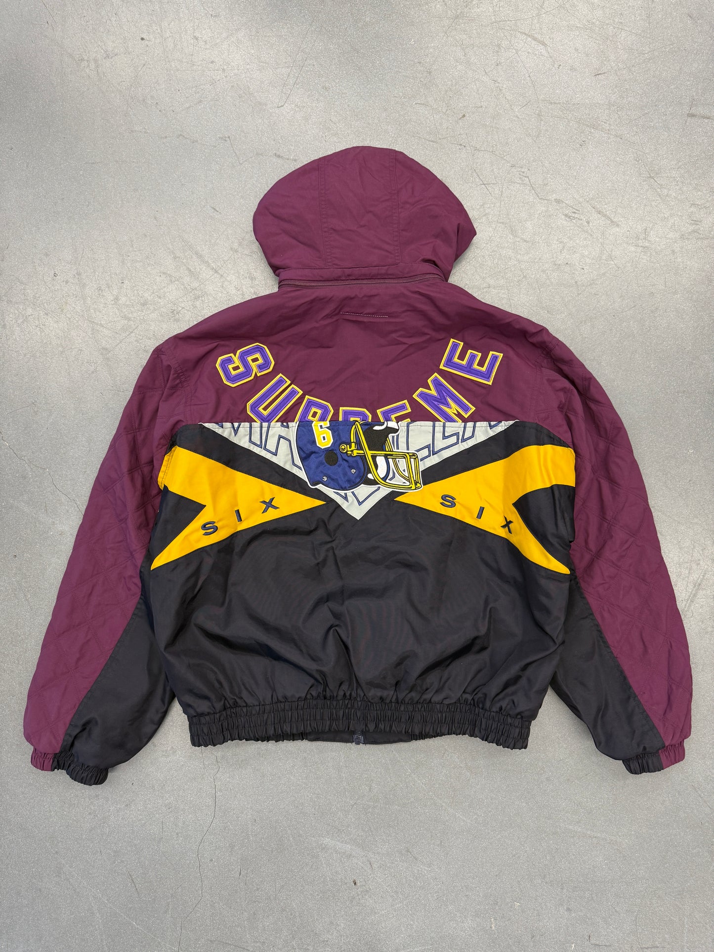 SS26 SUPREME MM6 MAISON MARGIELA SPLIT STADIUM JACKET