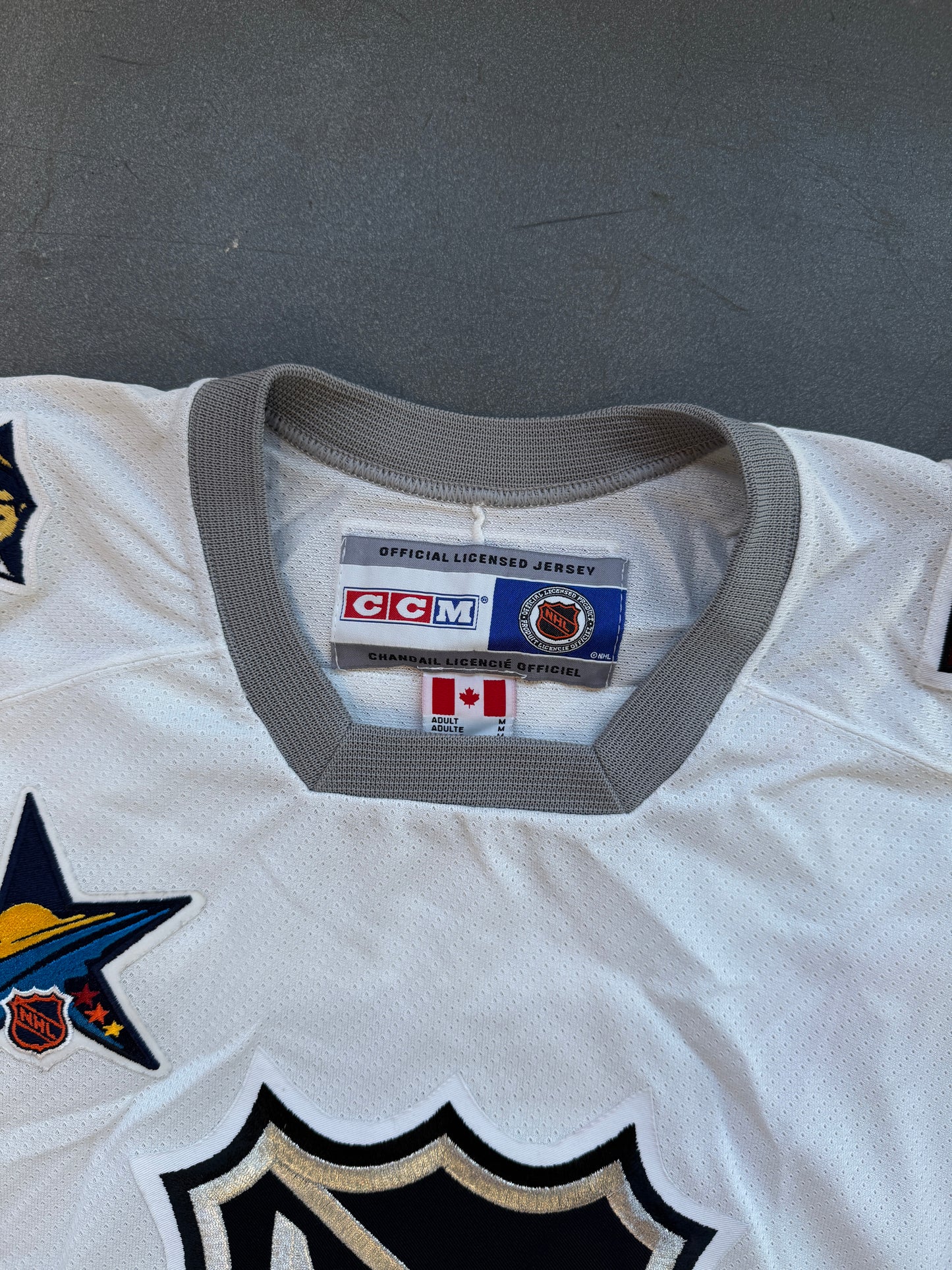 2003 NHL ALL STAR GAME #44 SANDIS OZOLINSH JERSEY