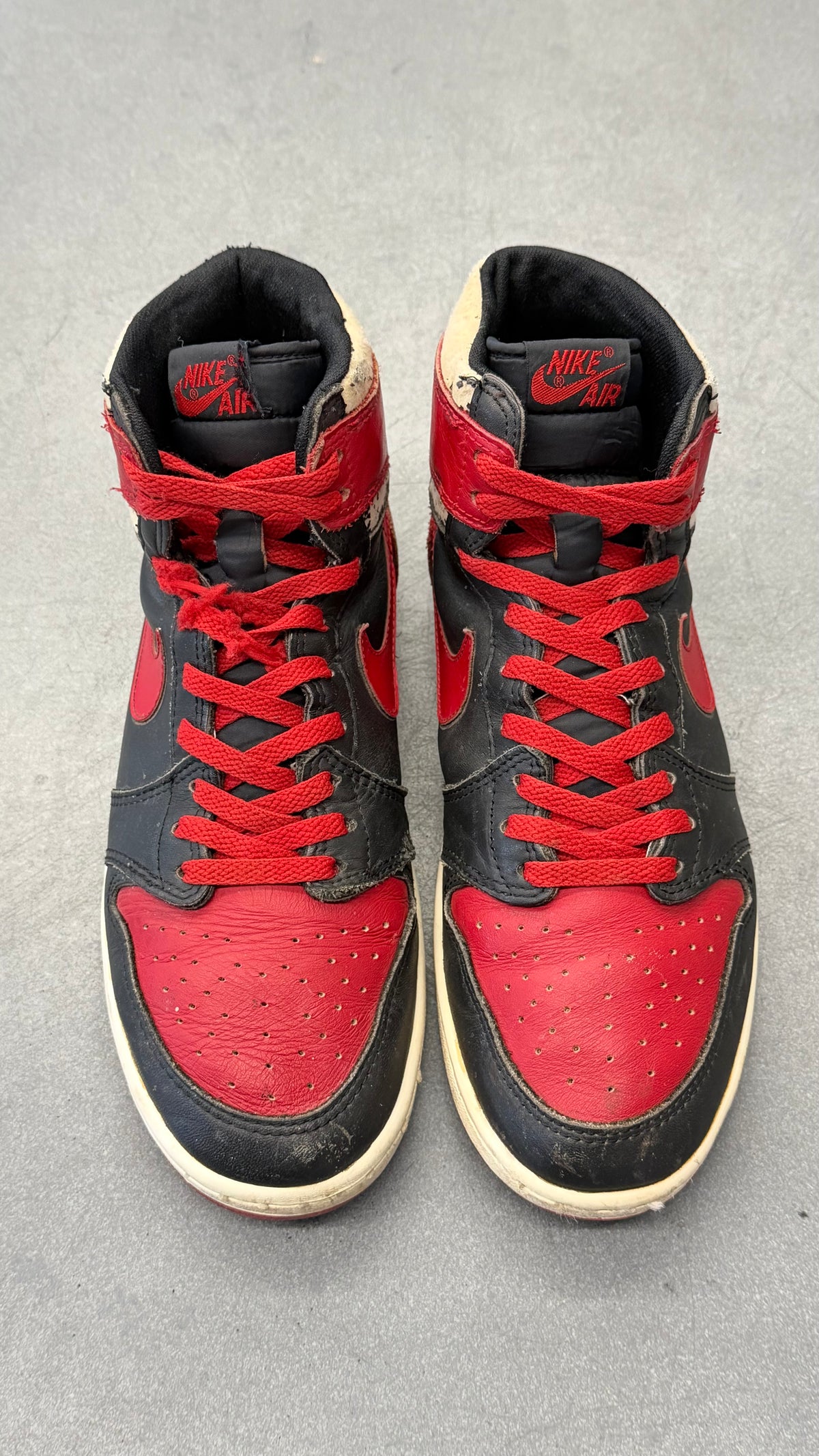 1985 AIR JORDAN 1 HIGH - BRED (E)