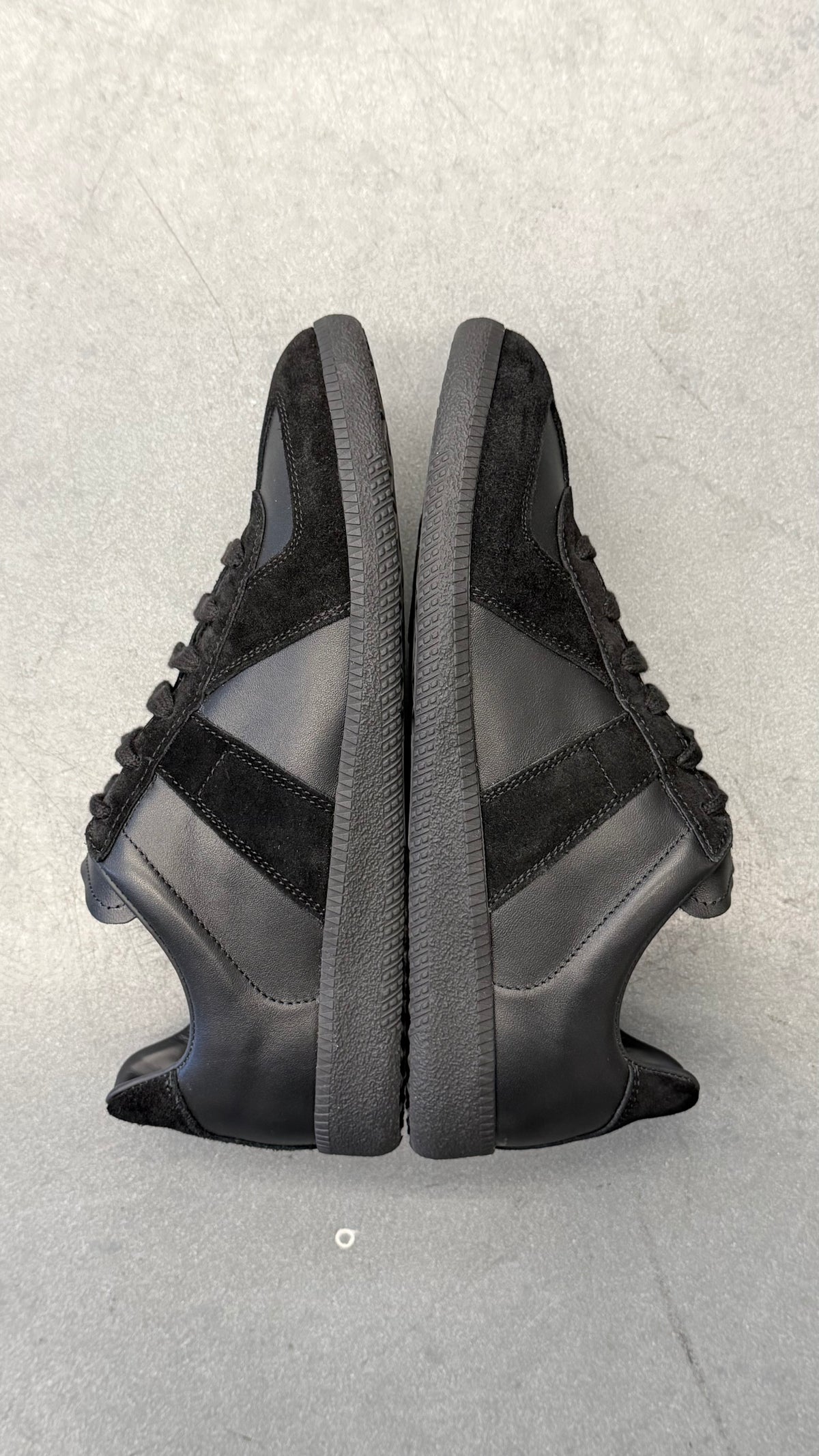 MAISON MARGIELA REPLICA SNEAKERS BLACK/BLACK