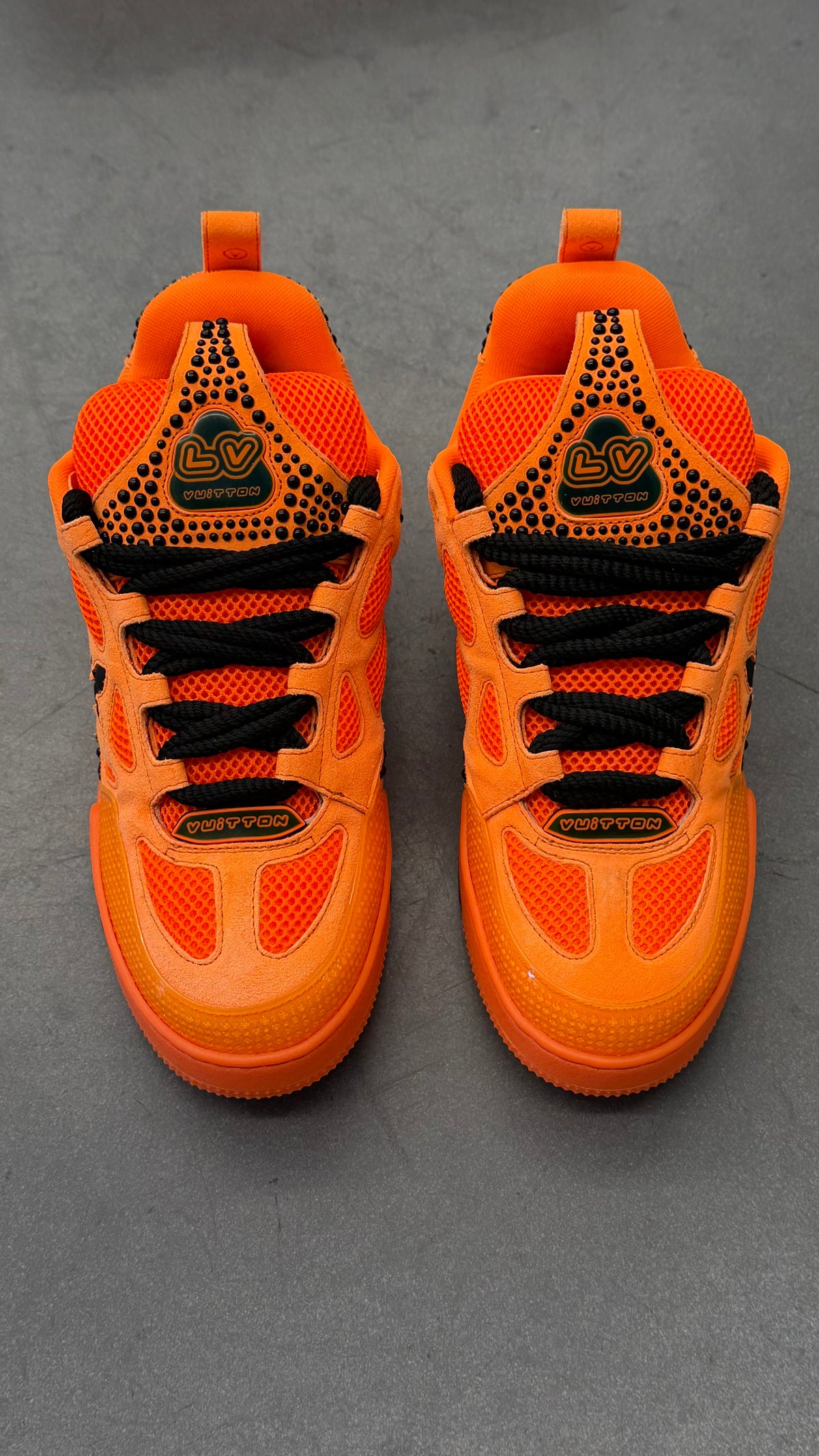 LOUIS VUITTON LV SKATE SNEAKER - VIBRANT ORANGE