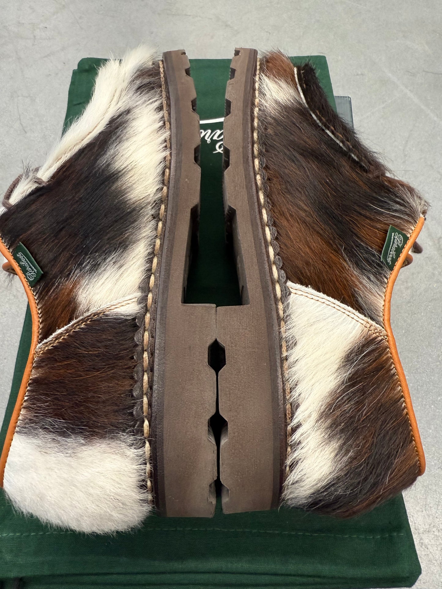 PARABOOT MICHAEL LACE-UP SHEEP HAIR SHOES