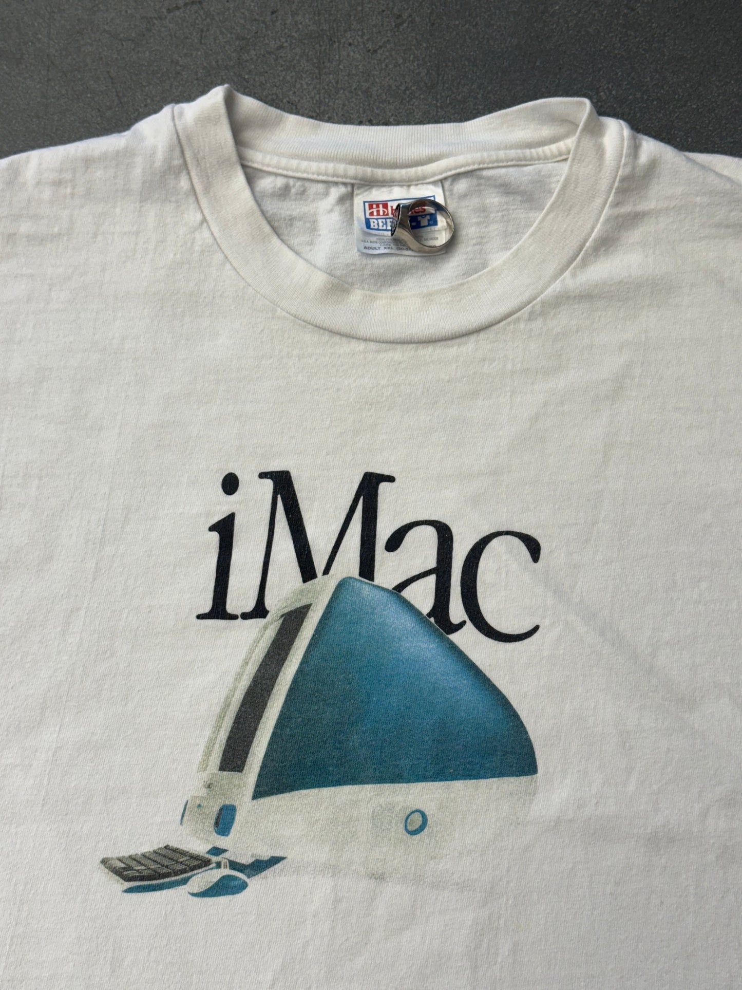 90S APPLE IMAC "THINK DIFFERENT." TEE (HANES TAG)