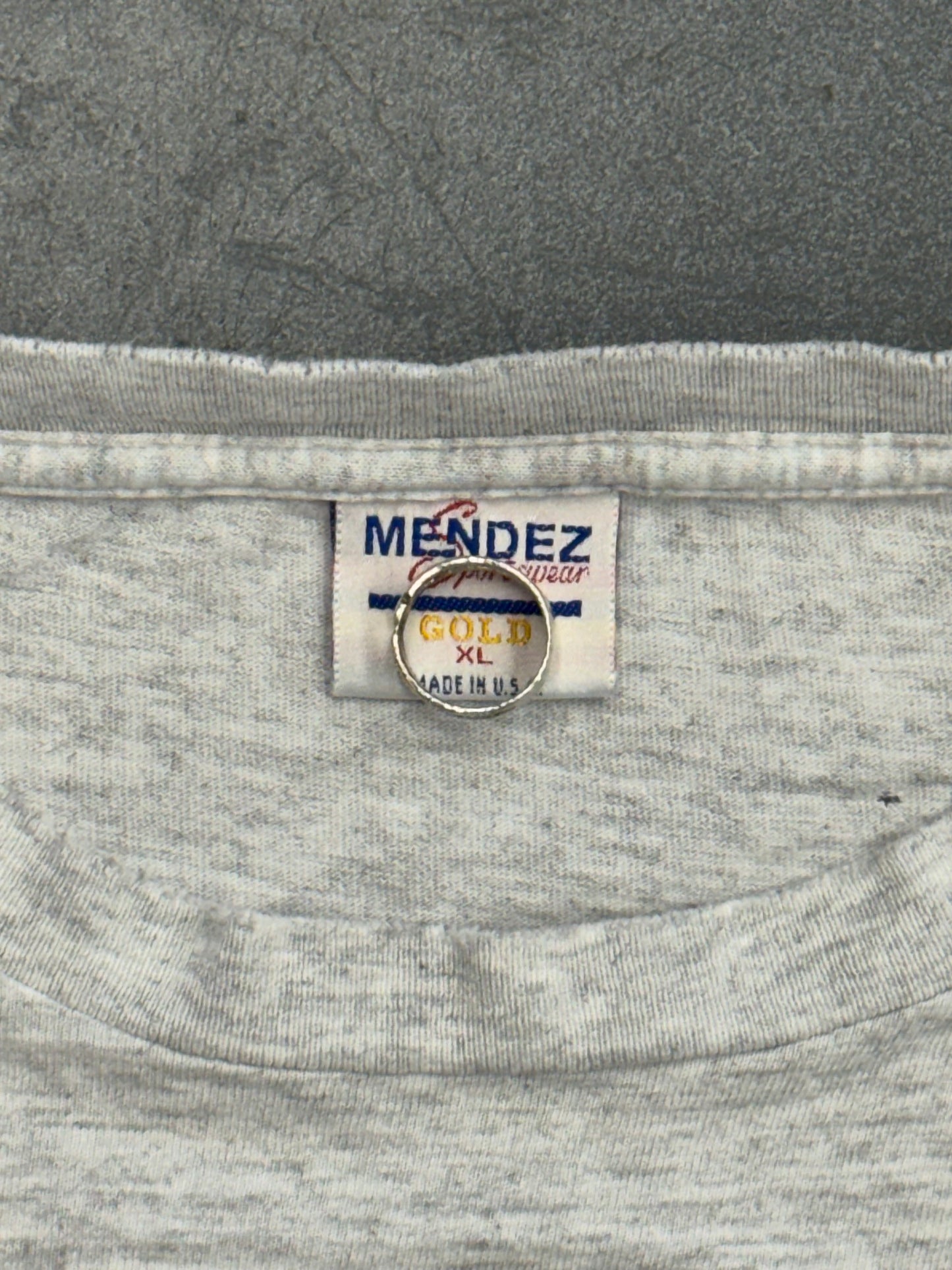 1993 FLORIDA PANTHERS STANLEY BENCH TEE (MENDEZ TAG)