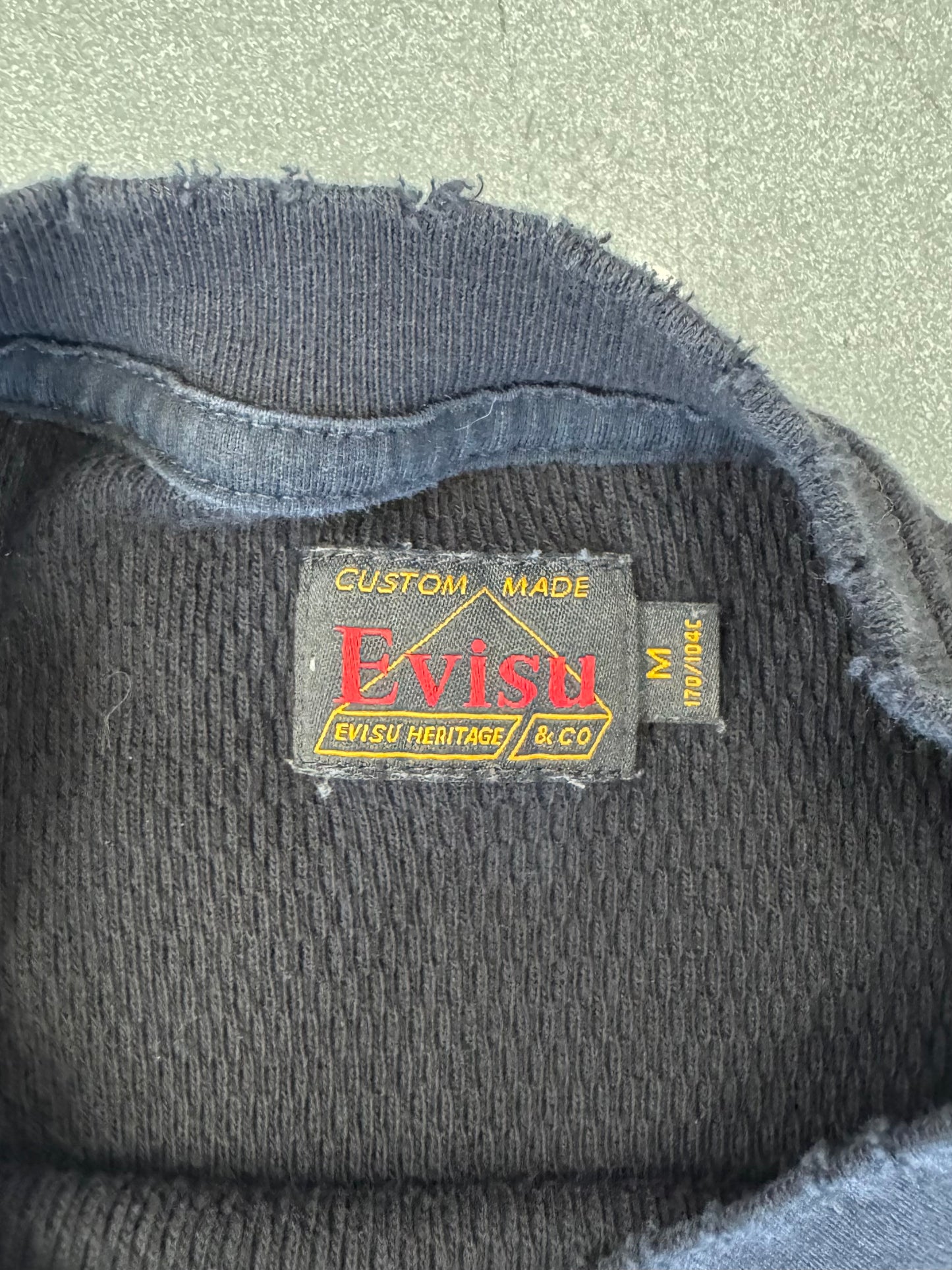 VINTAGE EVISU AIRBRUSH LOGO THERMAL