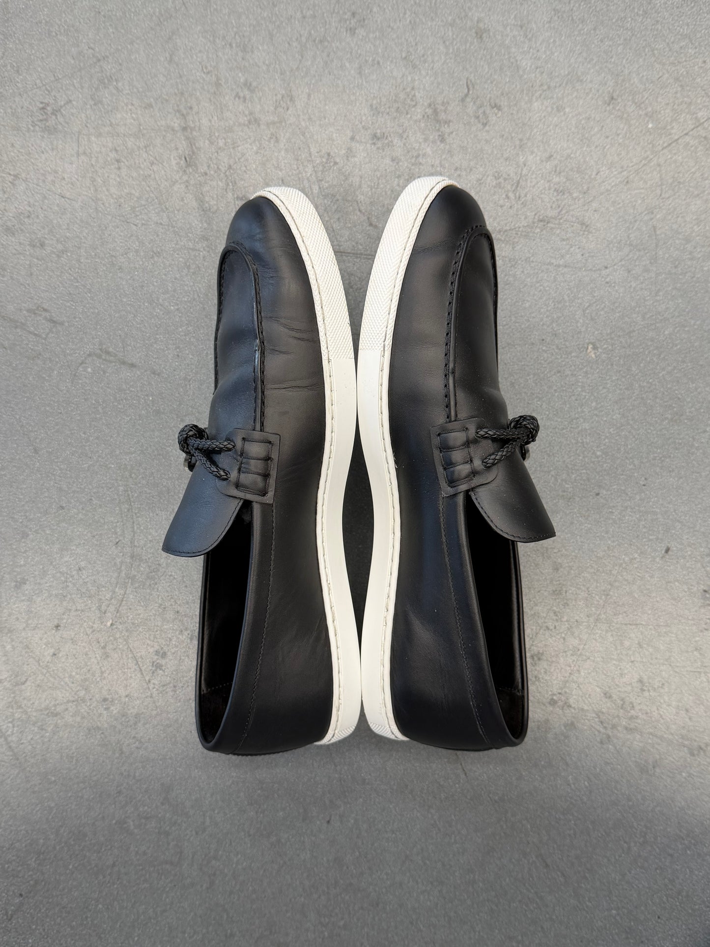 SIZE 43 HERMES IGNACIO LOAFER - BLACK (NO BOX)