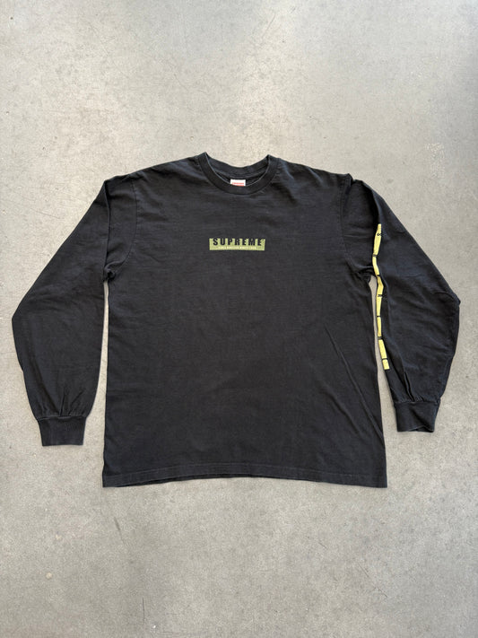 FW18 SUPREME 1994 L/S TEE - BLACK