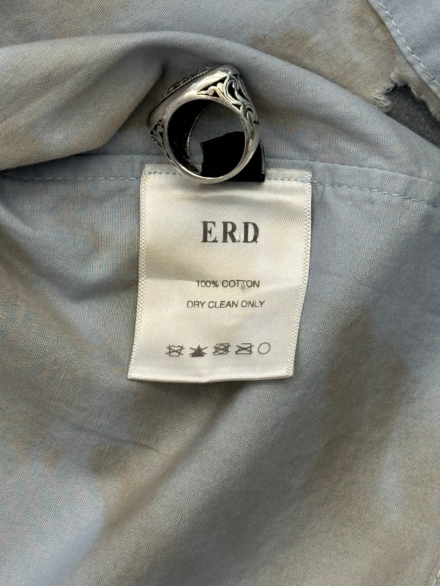 ENFANTS RICHES DEPRIMES ERD MEN'S MECHANICS BUTTON-FRONT SHIRT