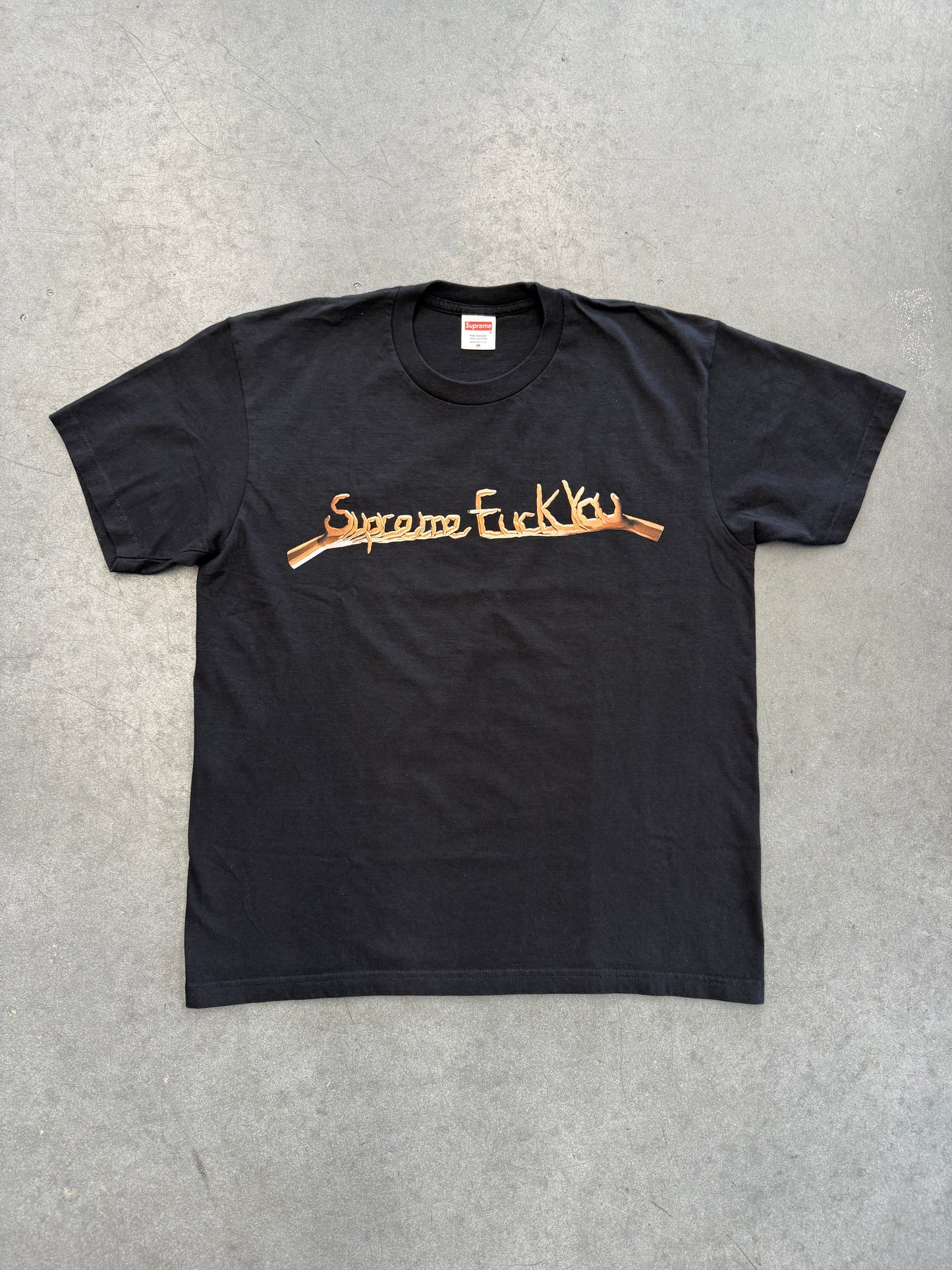 FW18 SUPREME FUCK YOU TEE
