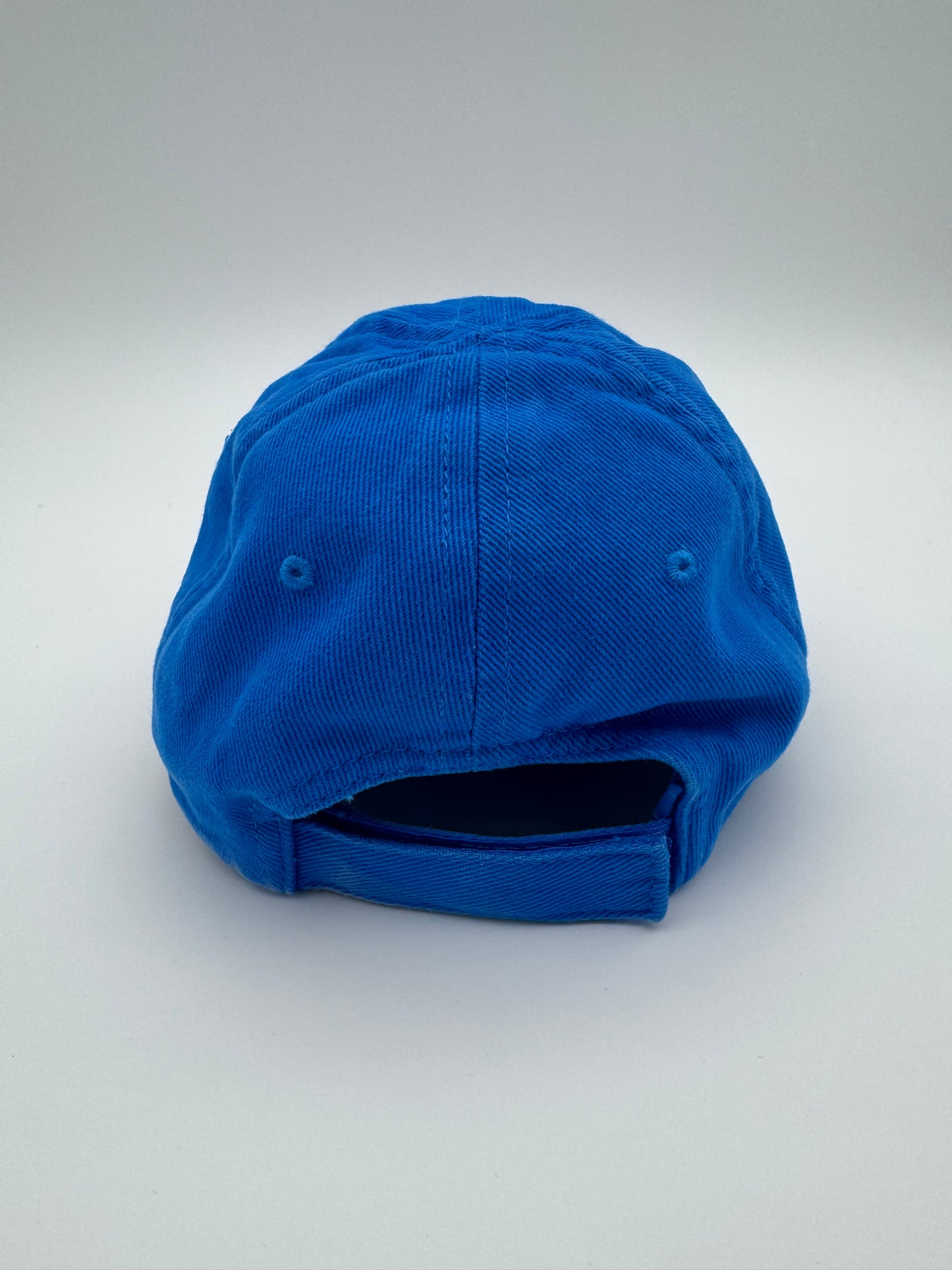 BALENCIAGA ADIDAS SPORTS CAP CUTOUT SIDES BLUE