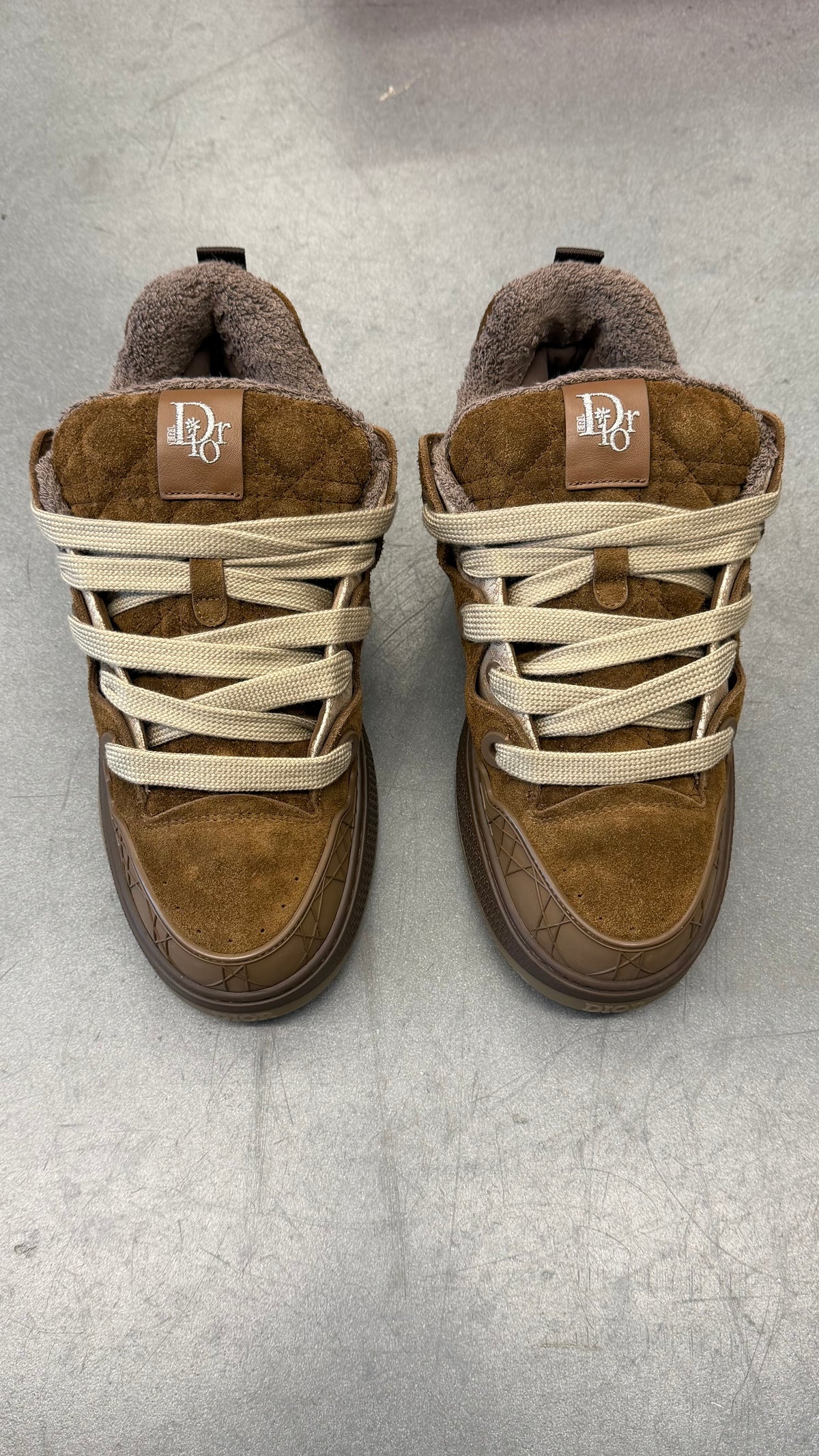 2023 DIOR B9S SKATER ERL - BROWN SUEDE (#238/888)