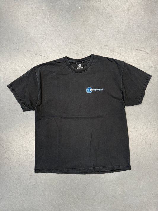 00'S BIT TORRENT "GIVE AND YE SHALL RECEIVE" TEE (JINX TAG)