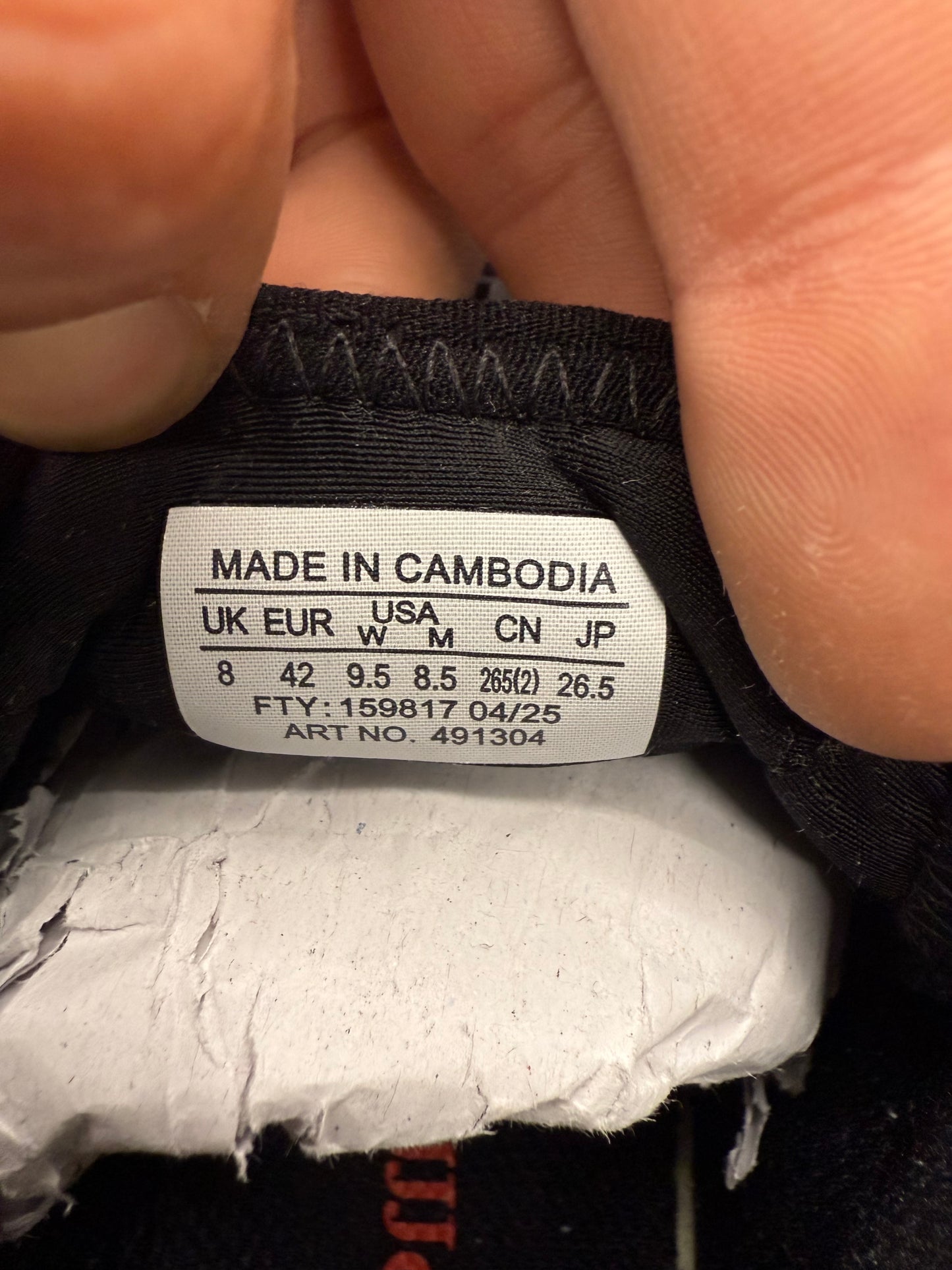 2025 SIZE 8.5 SALOMON XT-6 JJJJOUND NAUTICAL BLUE LEMON (PRE-OWNED WITH BOX)