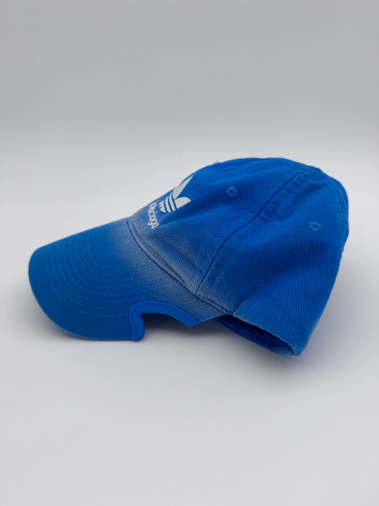 BALENCIAGA ADIDAS SPORTS CAP CUTOUT SIDES BLUE