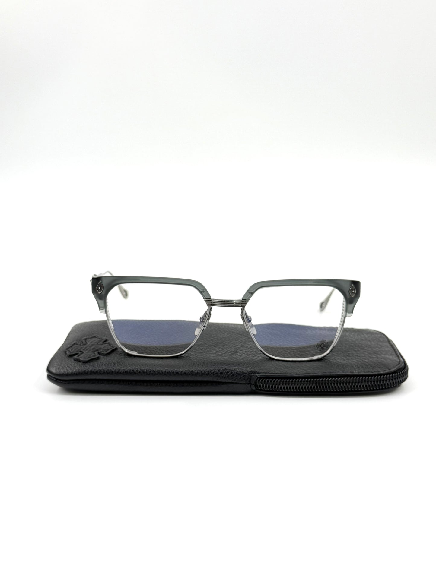 CHROME HEARTS LGMA MATTE GRAPHITE/GUNMETAL GLASSES