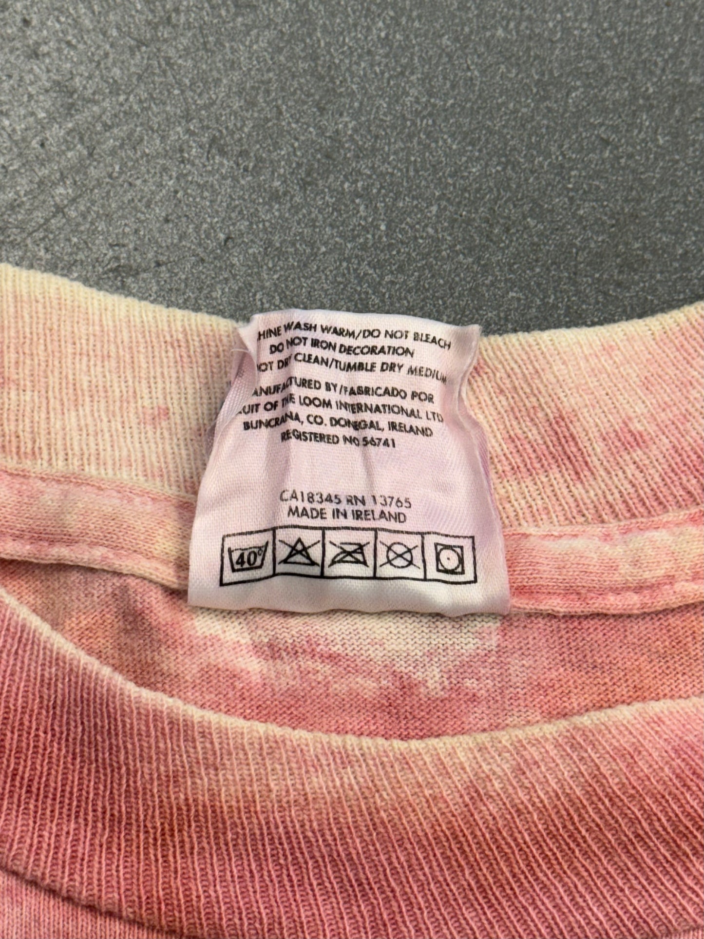90S DEICIDE BOOTLEG FLAMING AOP LS TEE (SCREEN STARS TAG)