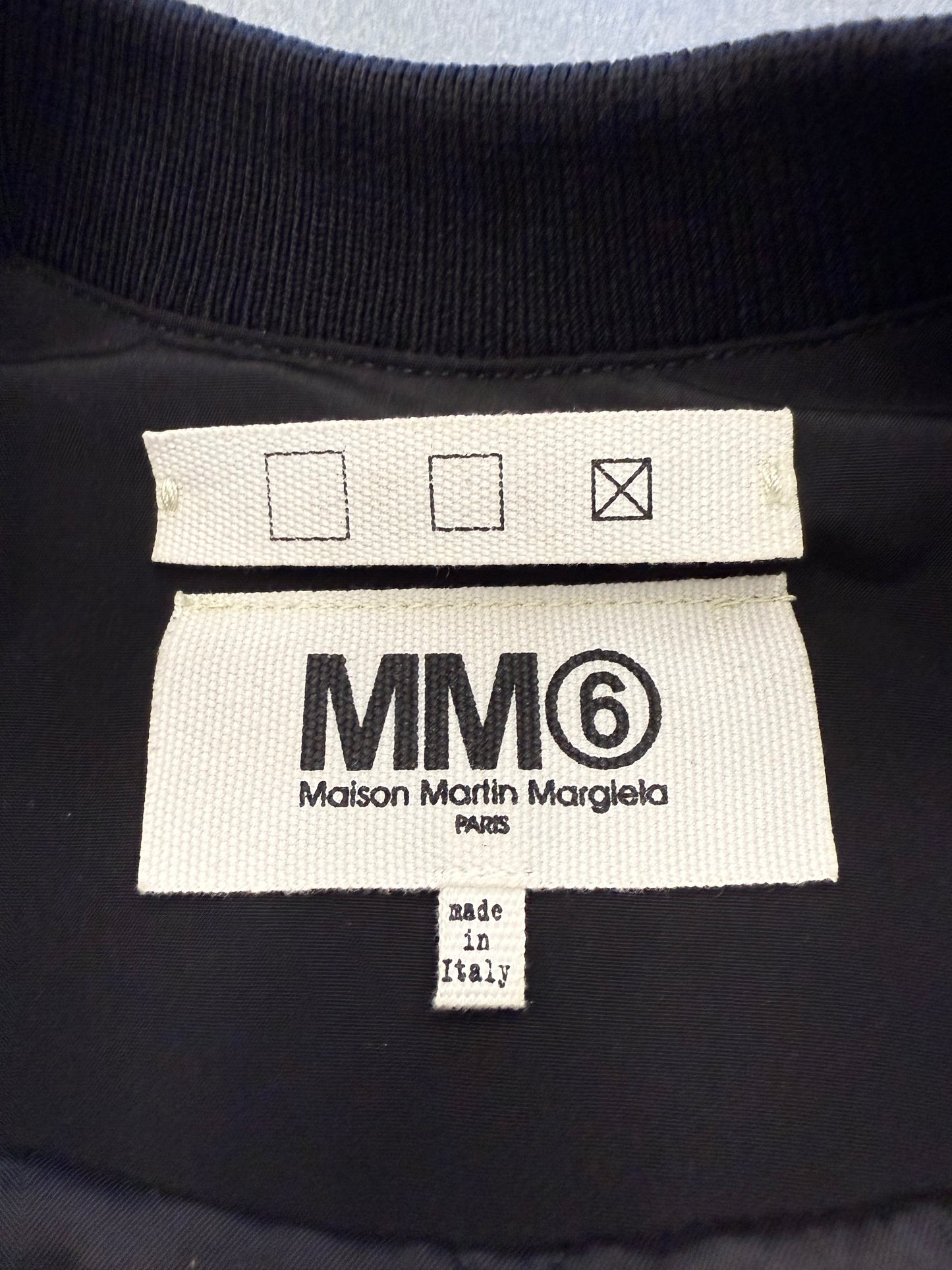 MM6 MAISON MARGIELA BOMBER FULL-ZIP WOMENS JACKET