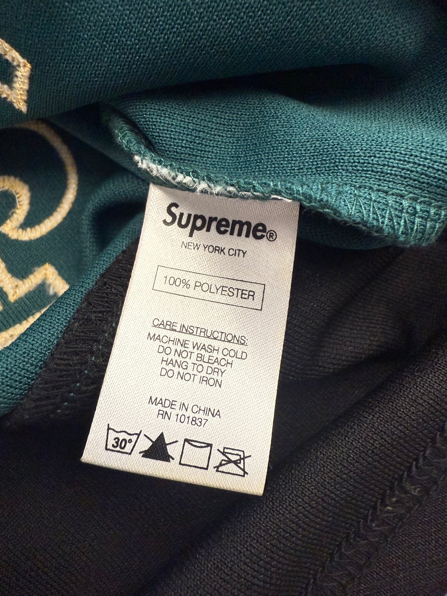 FW13 SUPREME FLEUR DE LIS HOCKEY JERSEY