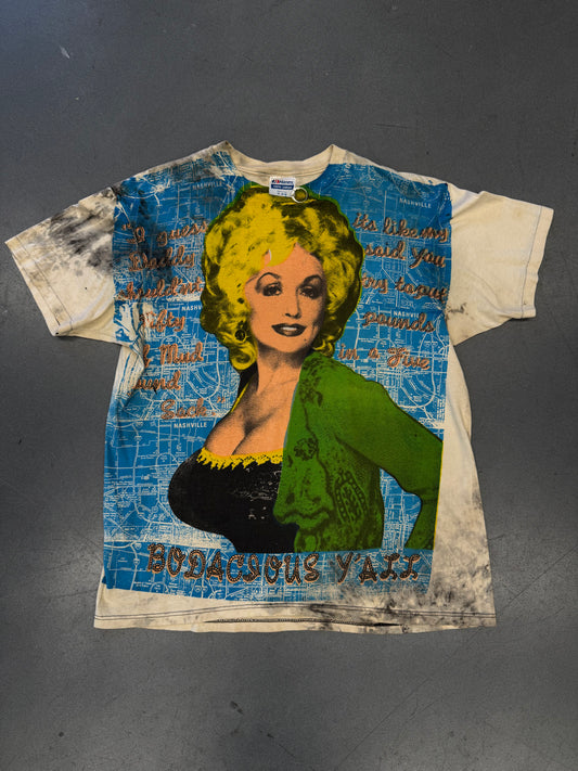 DOLLY PARTON BODACIOUS Y'ALL MOSQUITOHEAD TEE (HANES TAG)