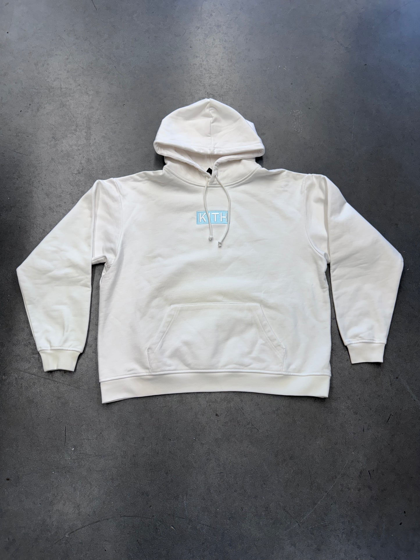 SS21 KITH X THE SIMPSONS CAST OF CHARACTERS HOODIE - WHITE (2XL)