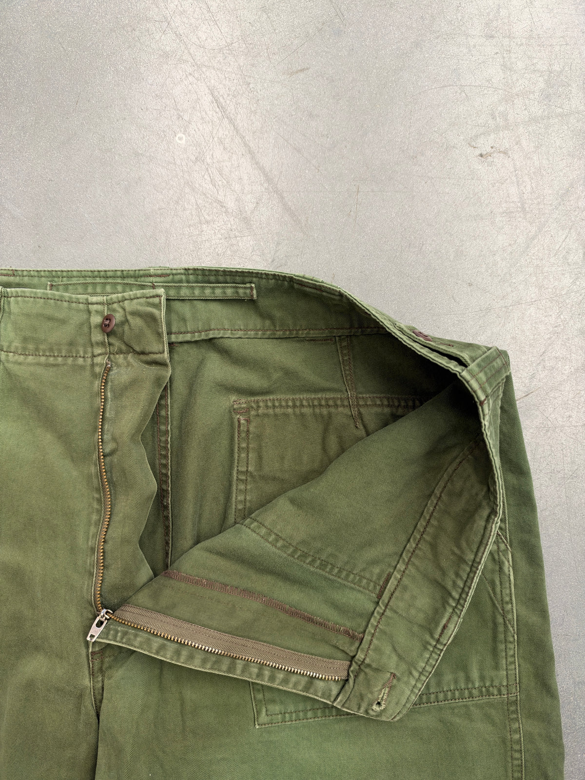 VINTAGE POLO BY RALPH LAUREN MILITARY PANTS - OLIVE GREEN