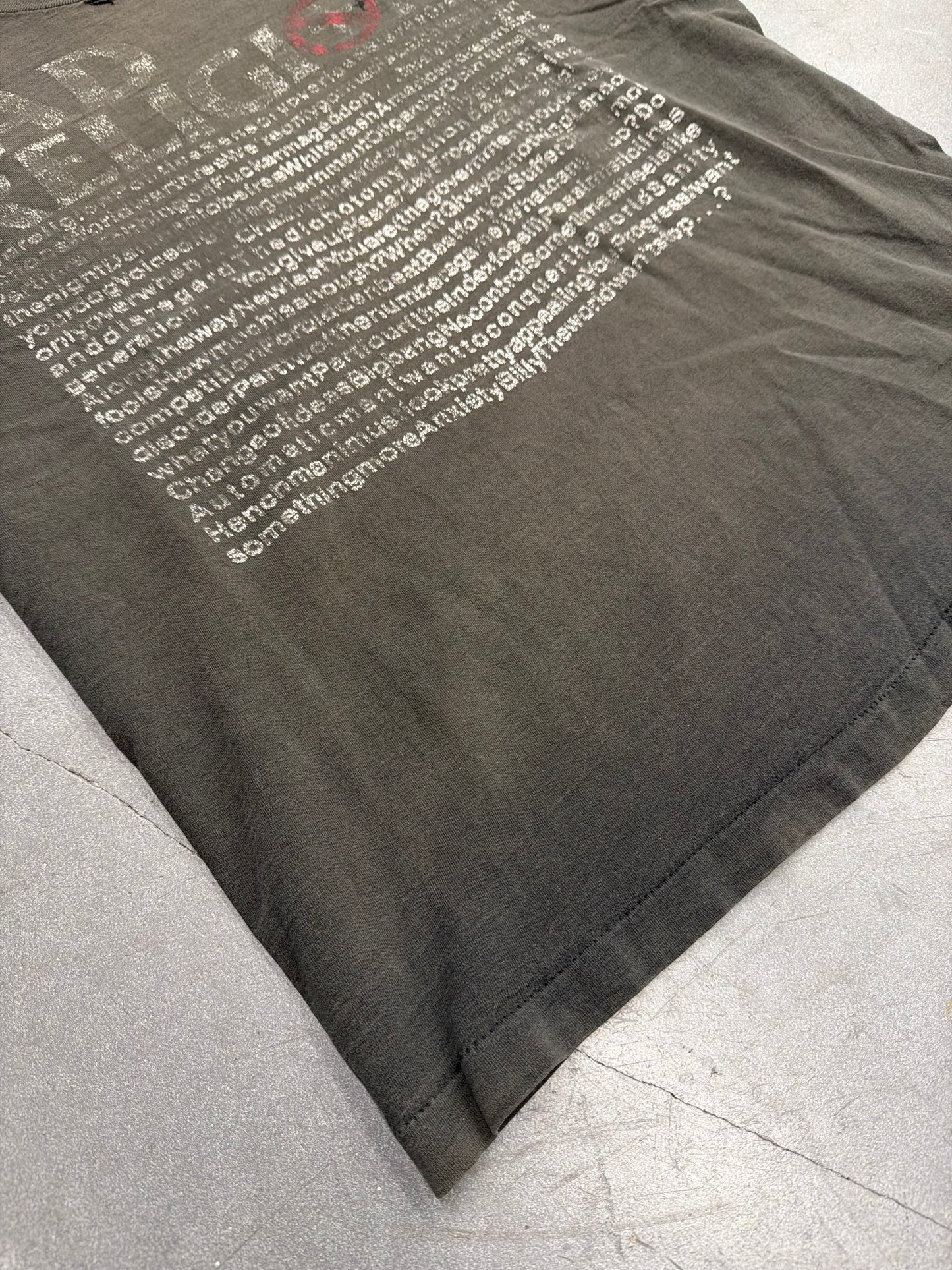 90'S BAD RELIGION LYRICS TEE (GIANT TAG)