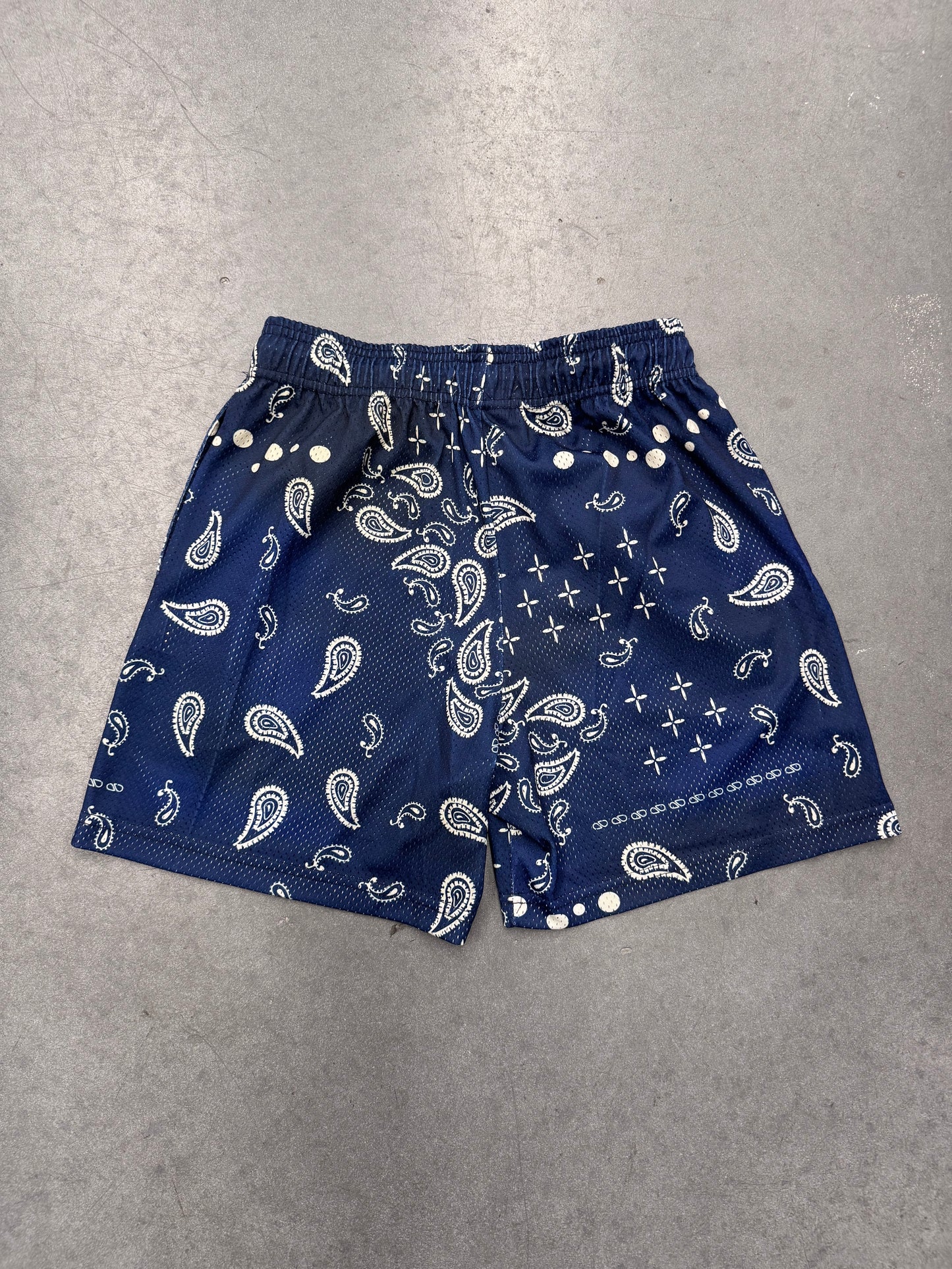 SS25 ERIC EMANUEL EE BASIC SHORT - NAVY PAISLEY