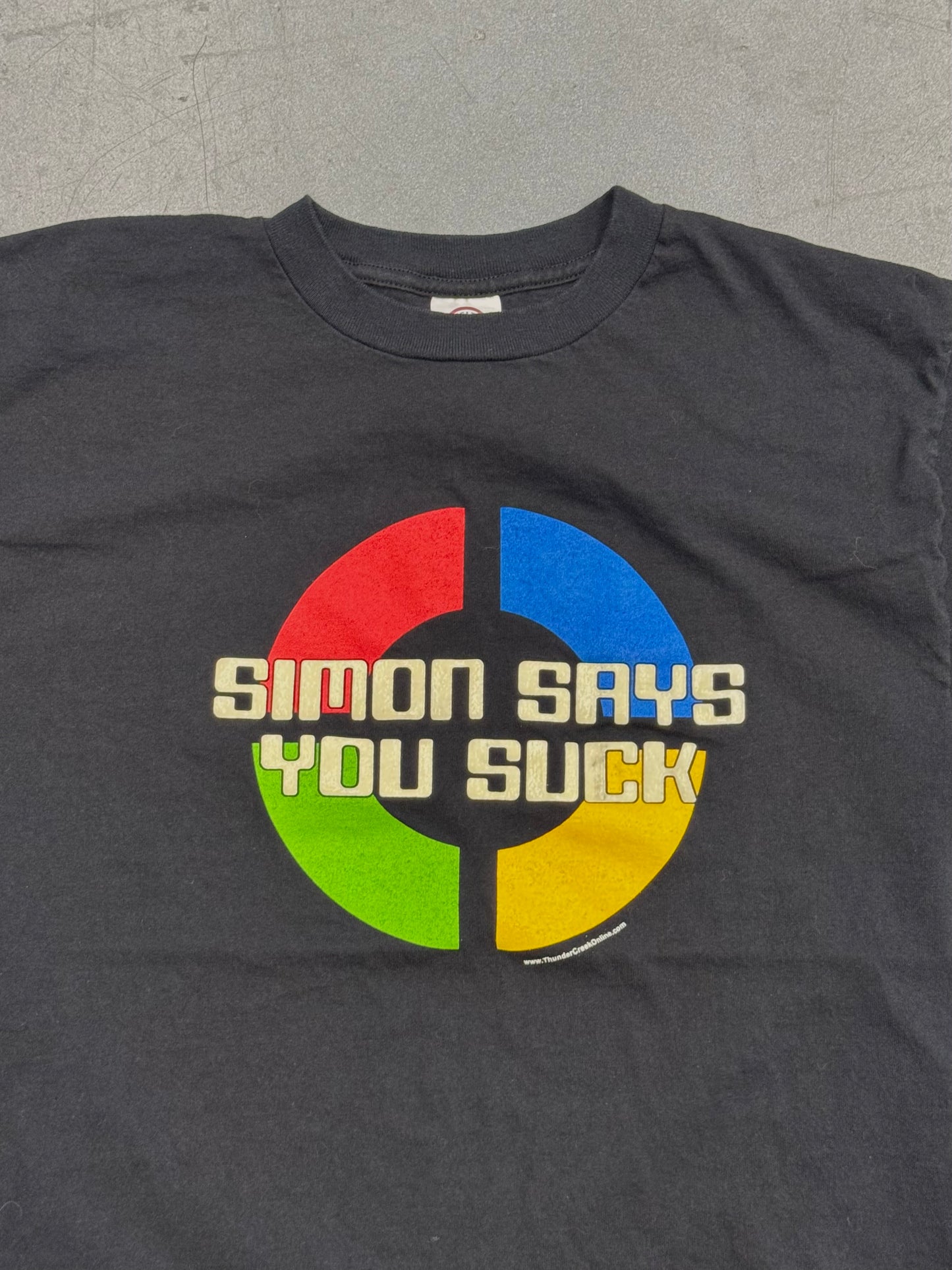 Y2K SIMON SAYS YOU SUCK TEE (DELTA TAG)