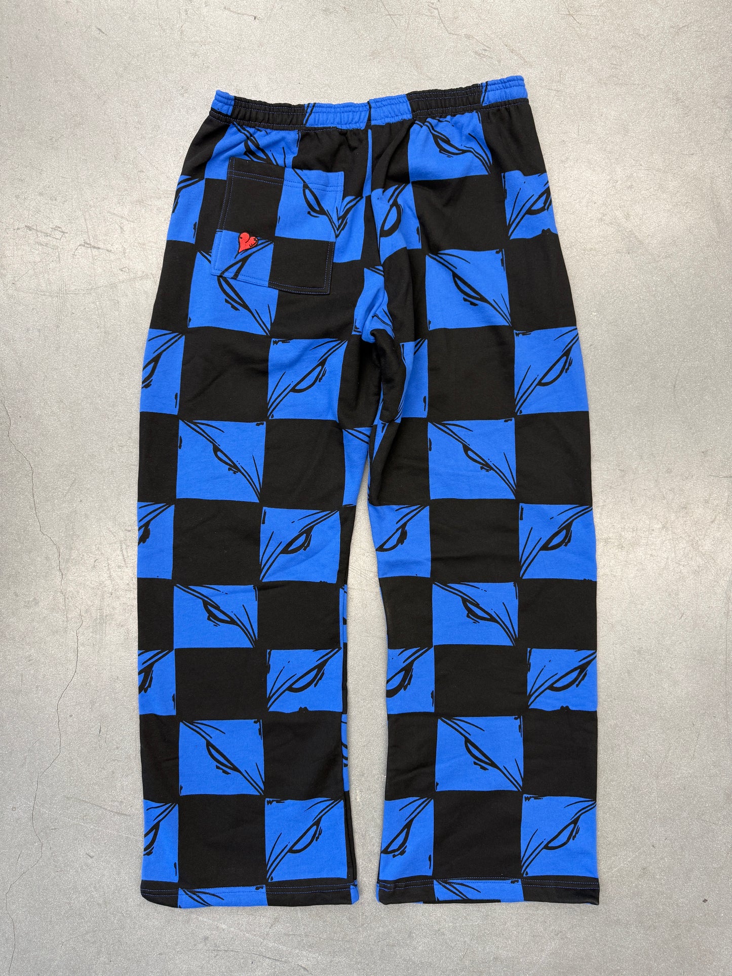 ANTI PROMO MATTY BOY 99 EYES SWEATPANTS - BLUE