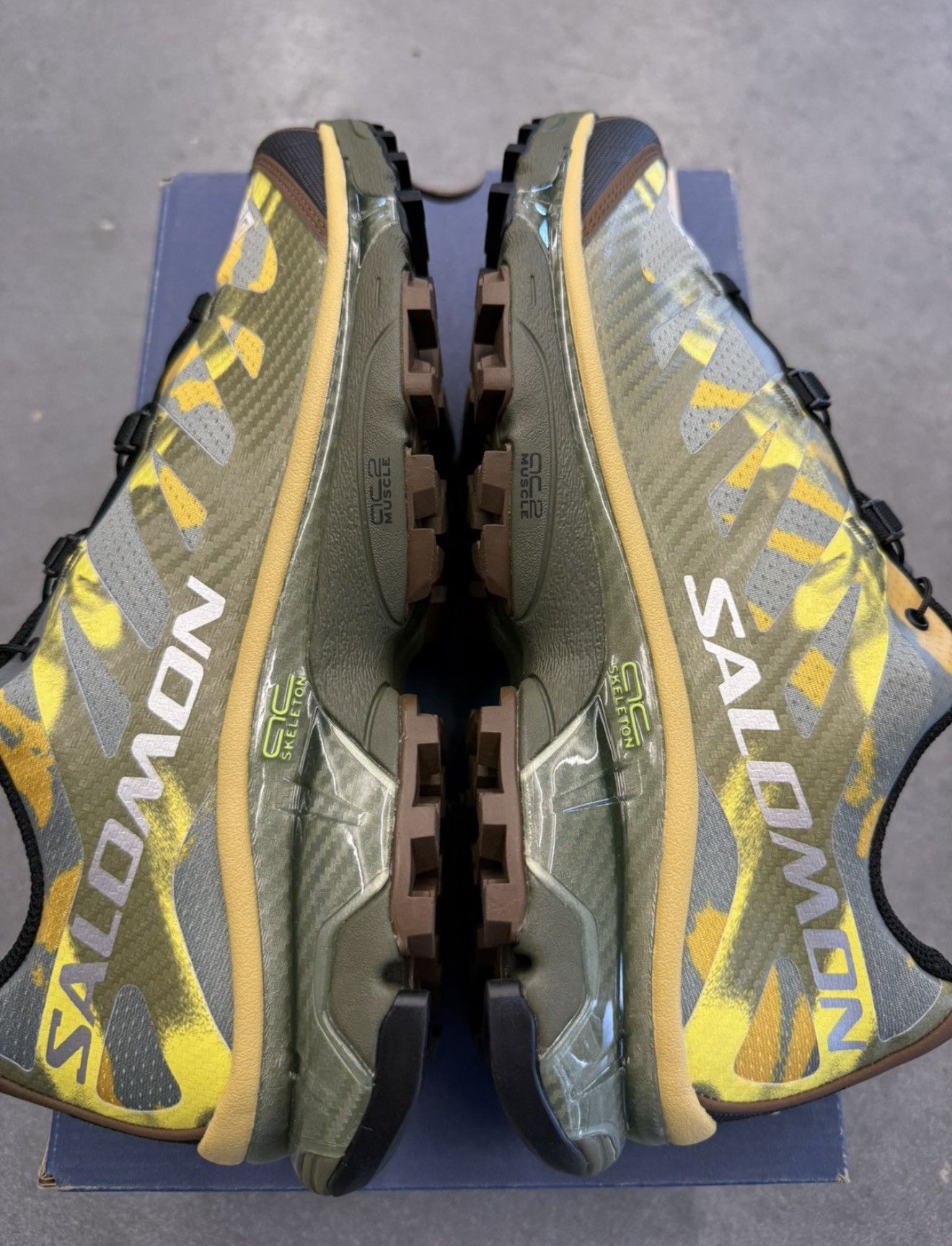 2023 SIZE 10 SALOMON XT-4 OG DEKMANTEL MICHAEL WILLIS AMSTERDAM FOREST (NEW WITH BOX)