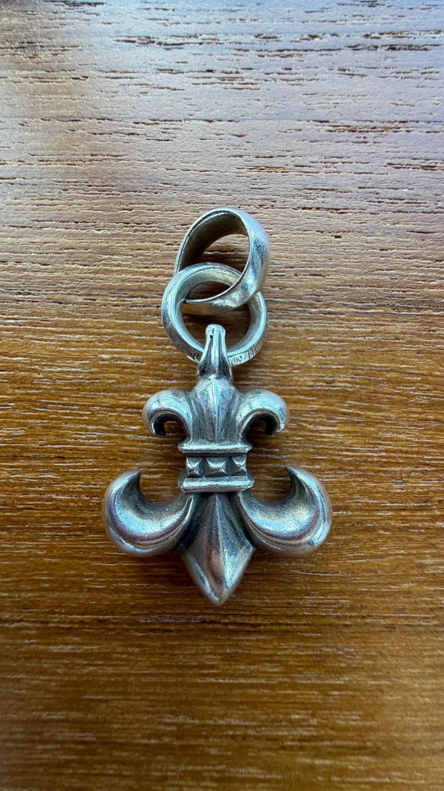 CHROME HEARTS BS FLEUR SILVER PENDANT