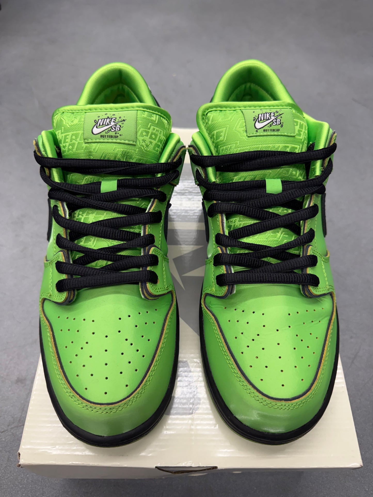 2023 SIZE 10 THE POWERPUFF GIRLS BUTTERCUP NIKE SB DUNK LOW